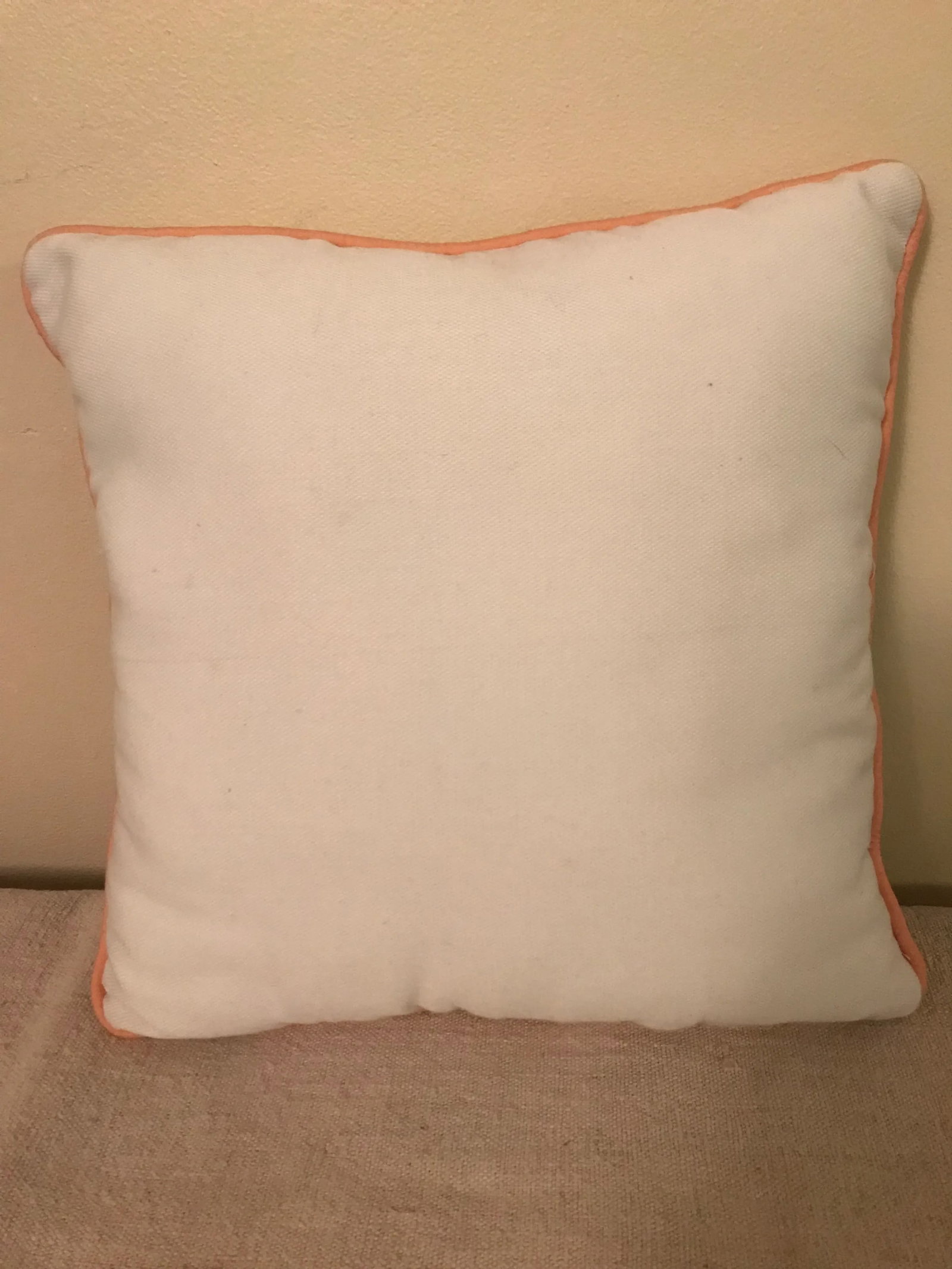 Handmade Embroidered Bird Motif Pillow - 6
