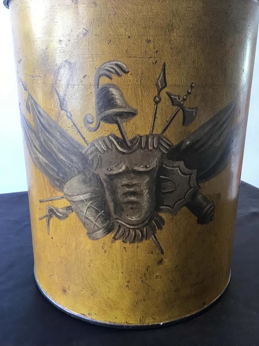 1940s Classical Tole Lamps - A Pair - 3