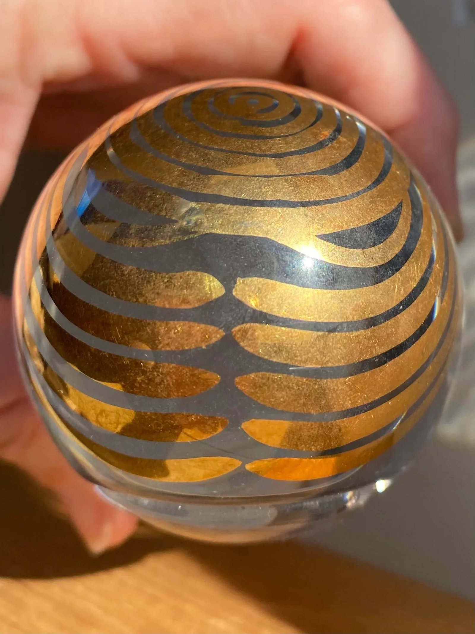 1970s Kosta Boda Mom Paperweight - 8