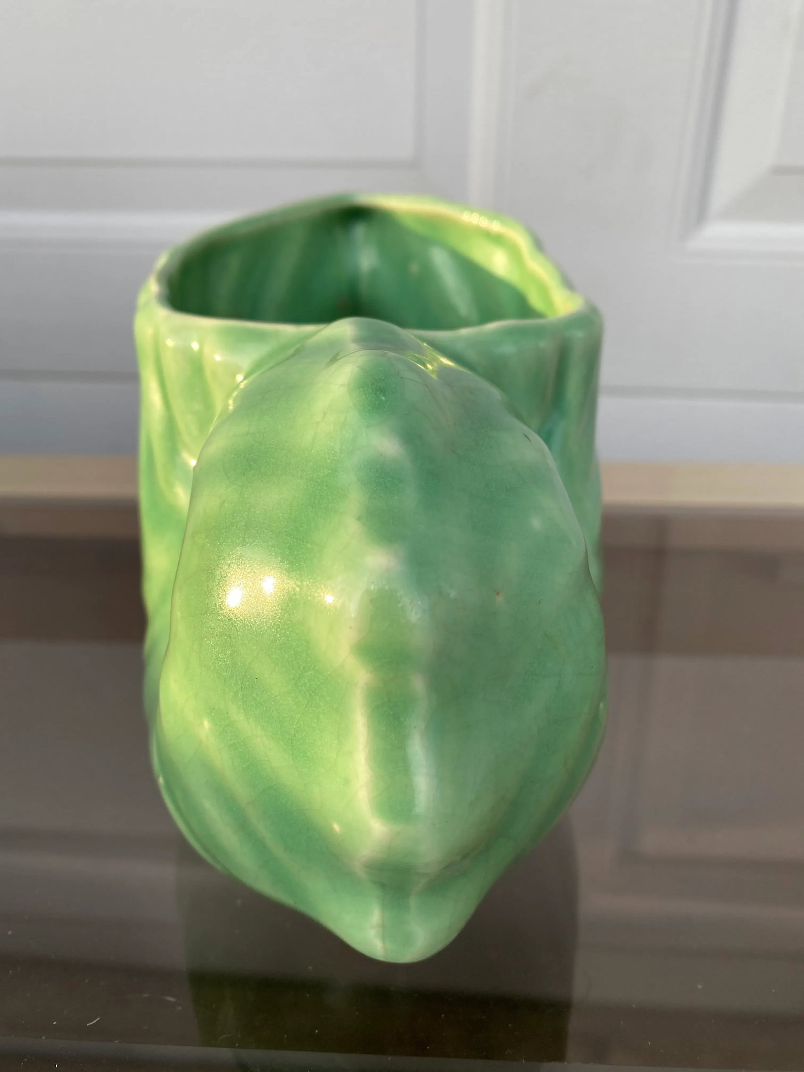 Ceramic Nautilus Shell Planter - 3