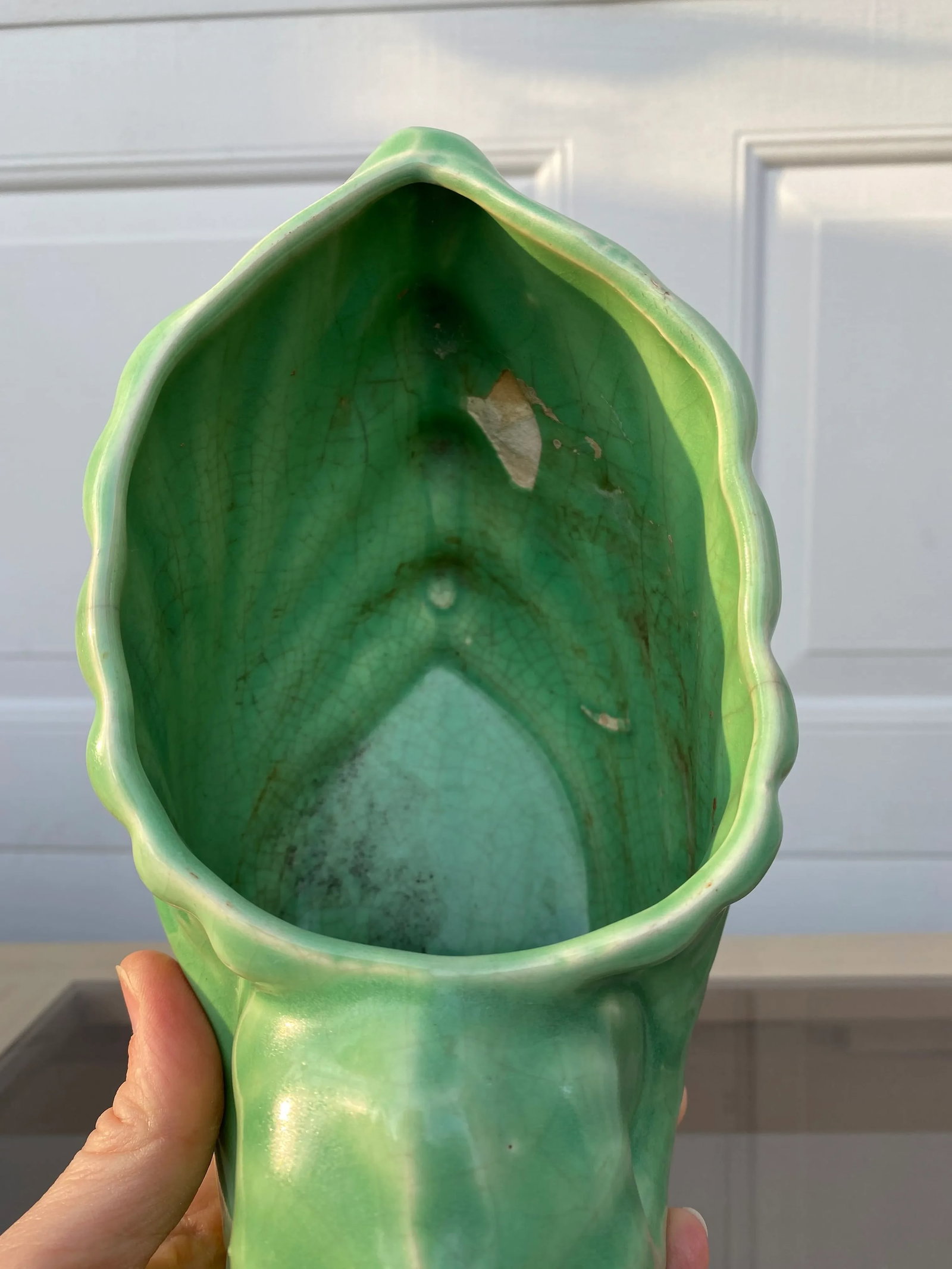 Ceramic Nautilus Shell Planter - 5