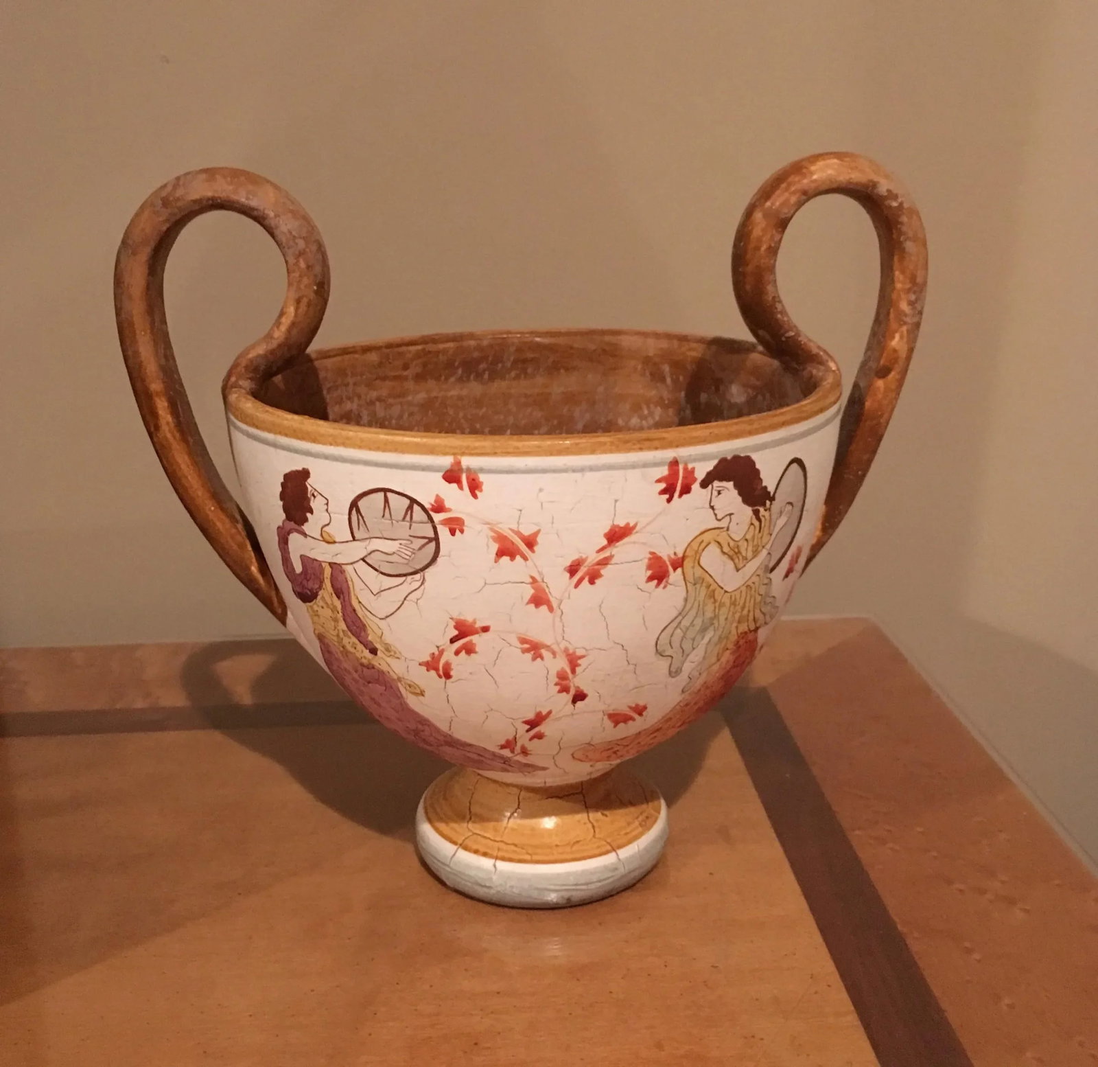 Classic Greek Mythology Crater Vase - 2