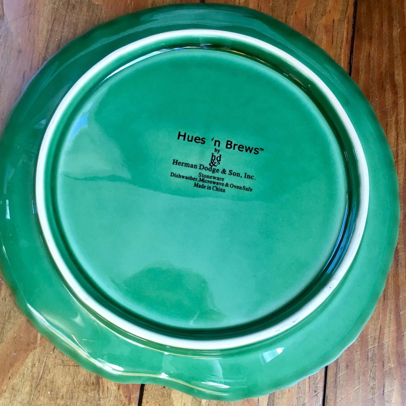 Vintage Herman Dodge & Son Lilly Pad Plates - Set of 3 - 6