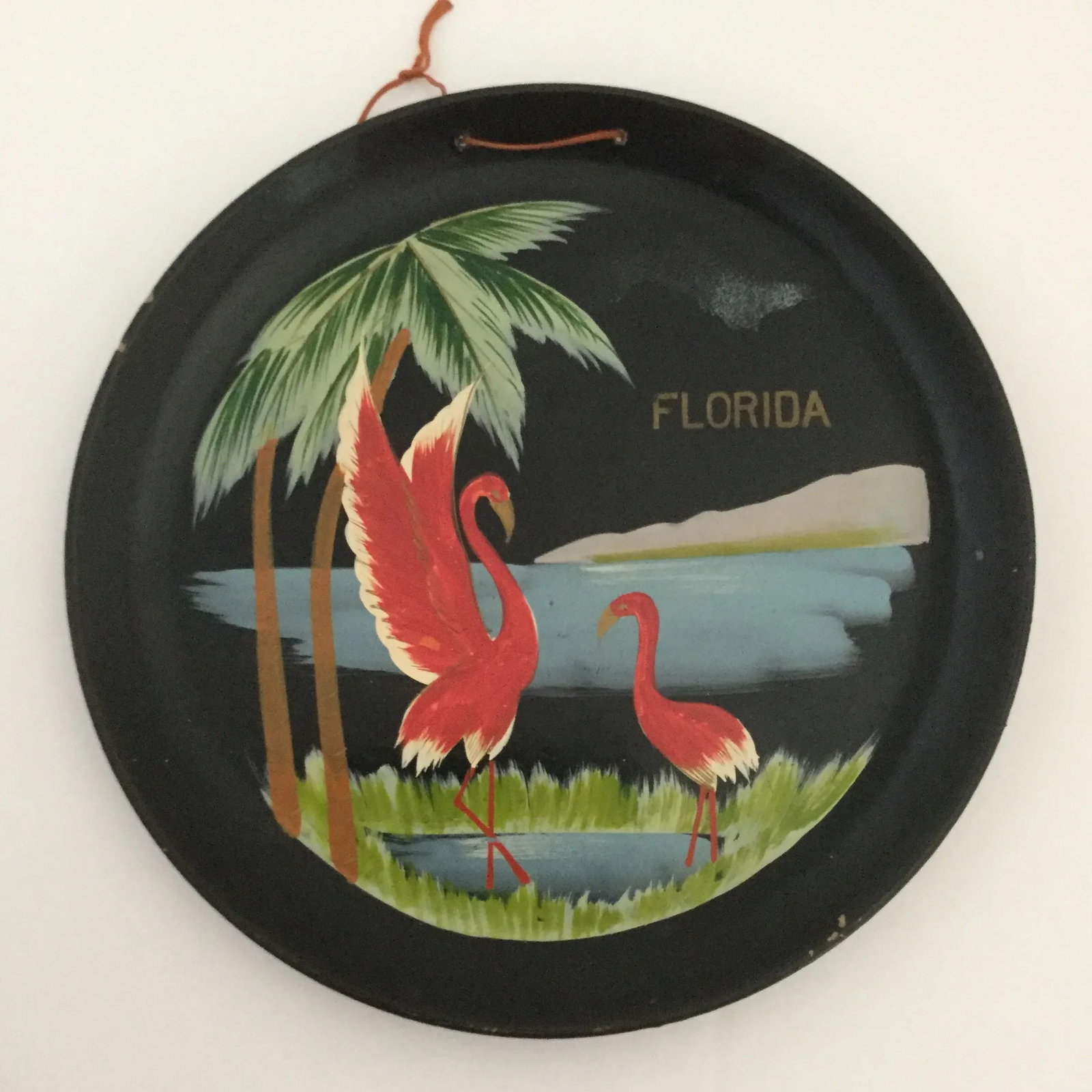 Vintage Souvenir Lacquerware - A Pair - 3