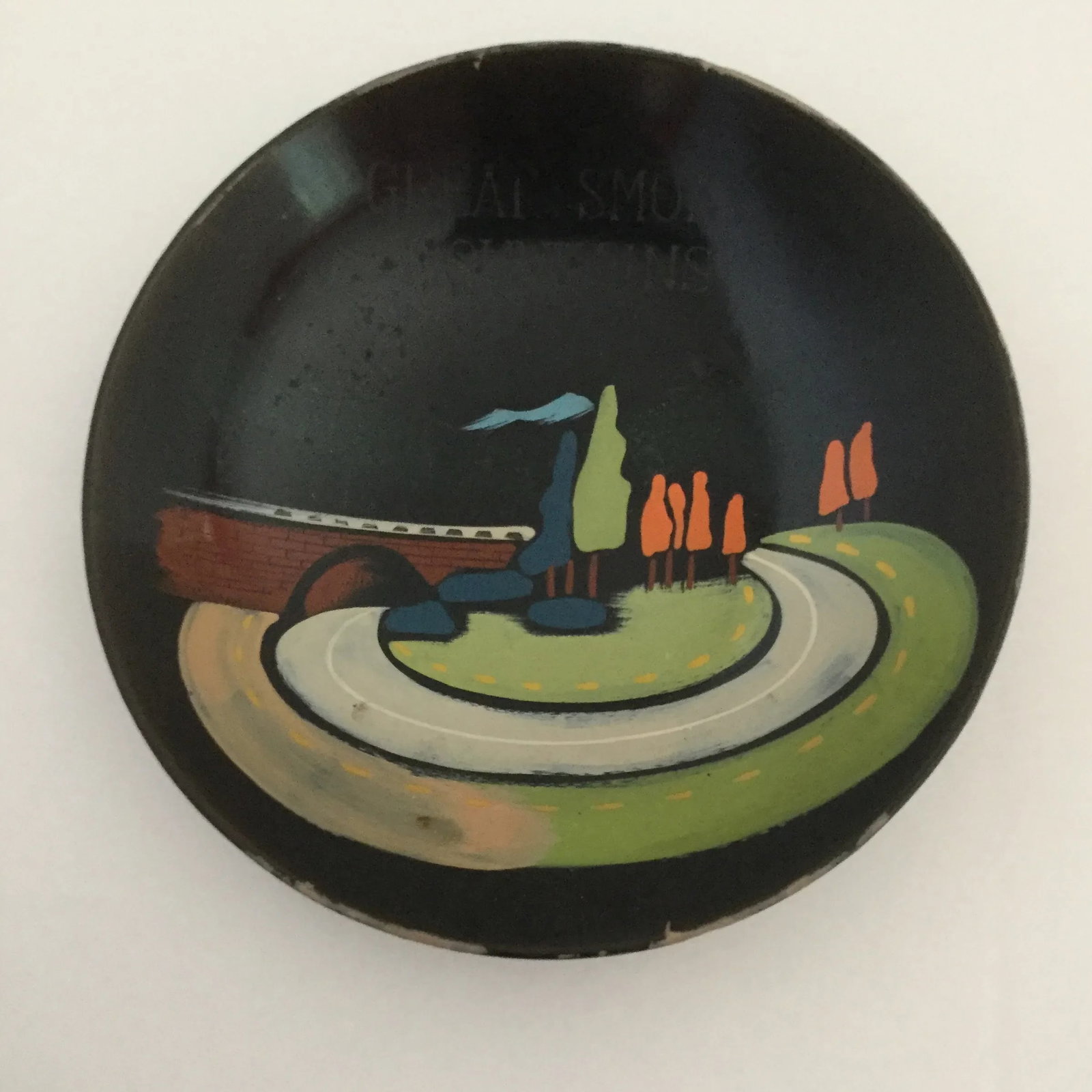 Vintage Souvenir Lacquerware - A Pair - 4