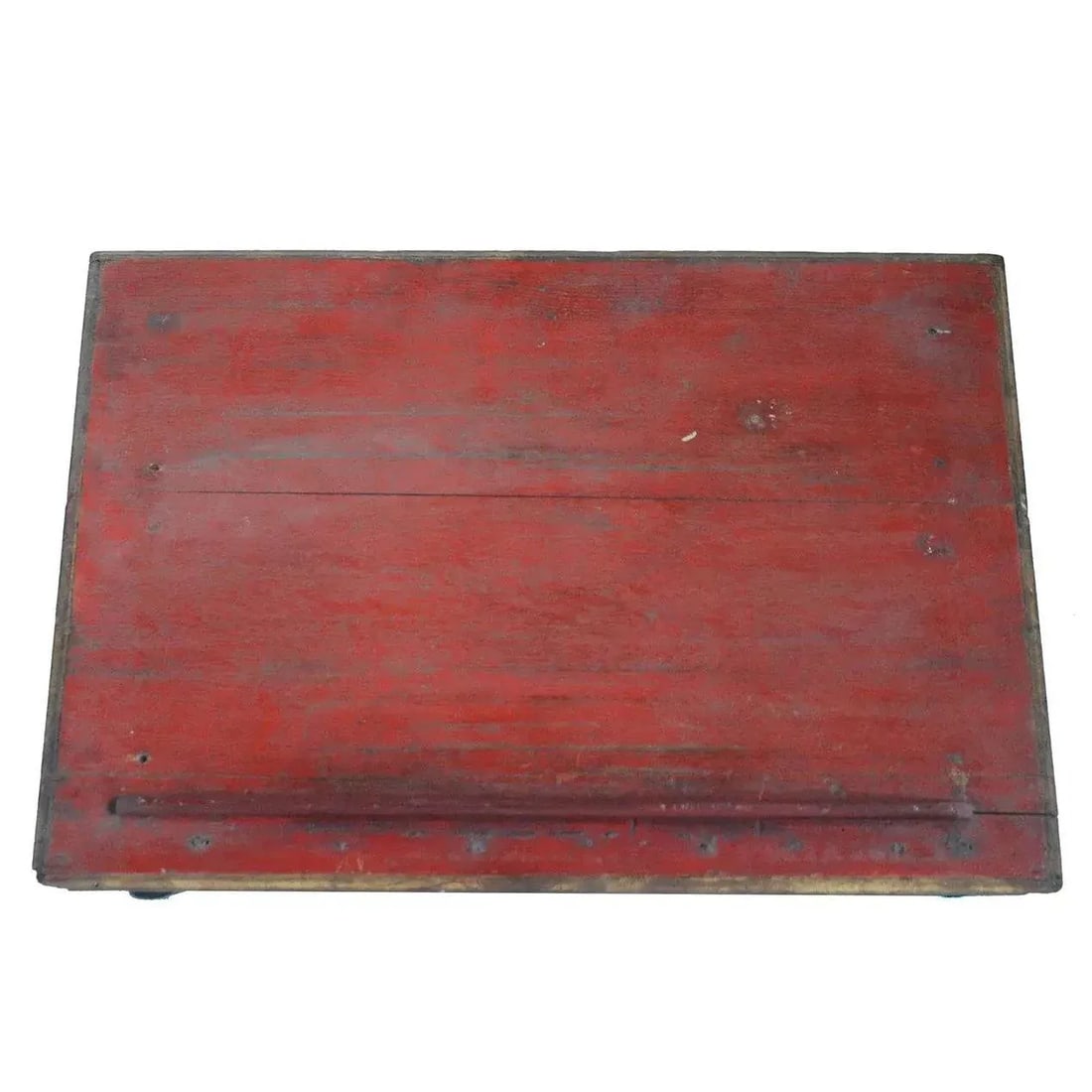 Antique English Gothic Revival Painted Oak Table-Top Bible/Book Stand - 5