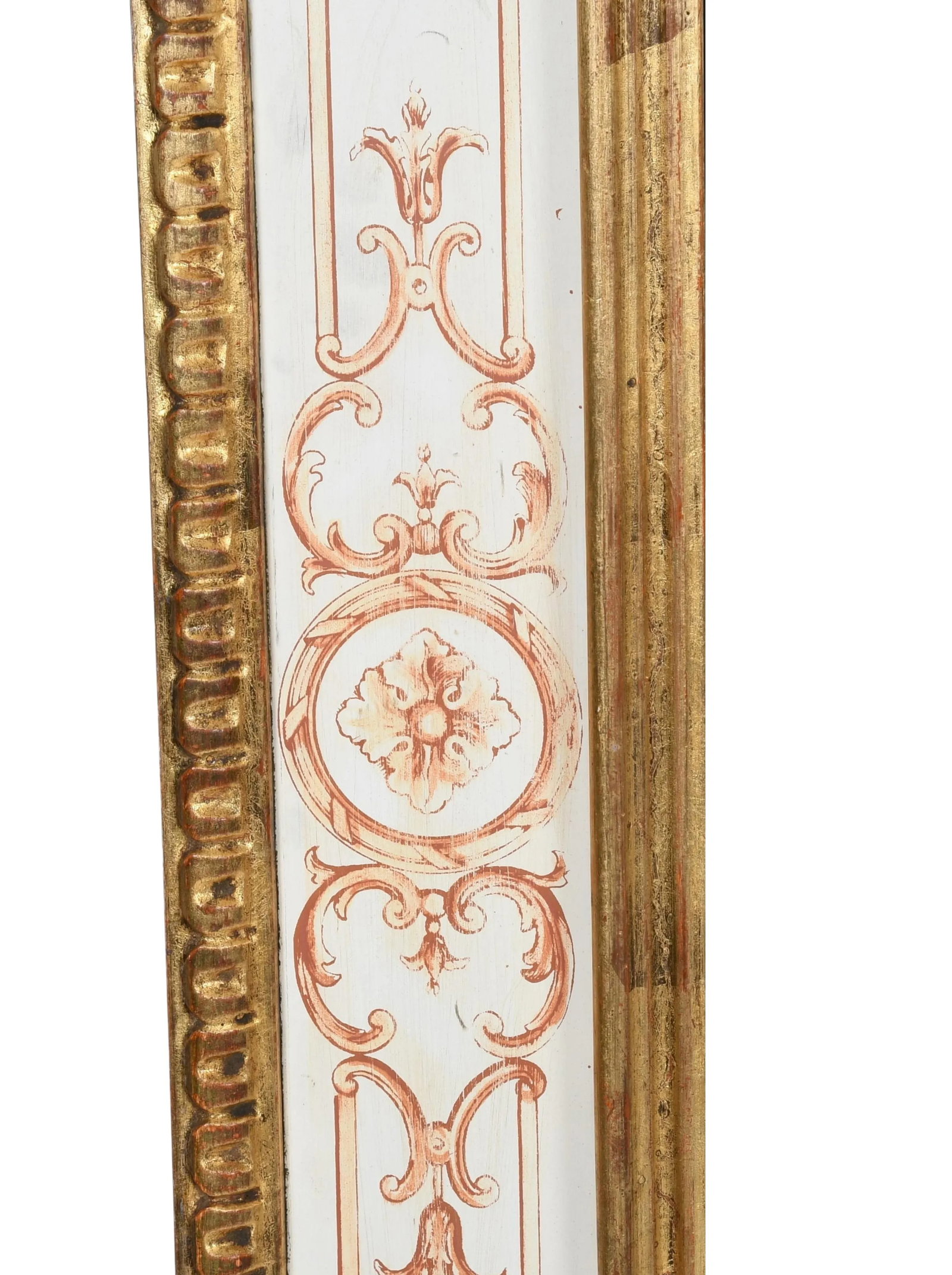 Vintage Neoclassical Style Italian Giltwood Mirror - 5