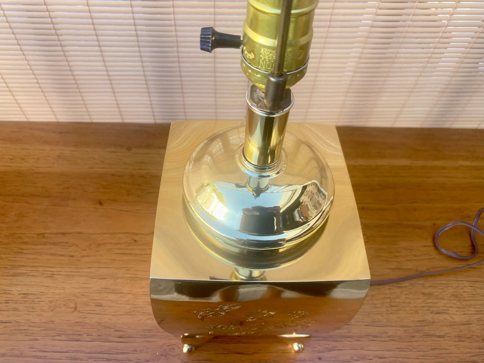 1970s Brass Chinoiserie Lamps - a Pair - 5