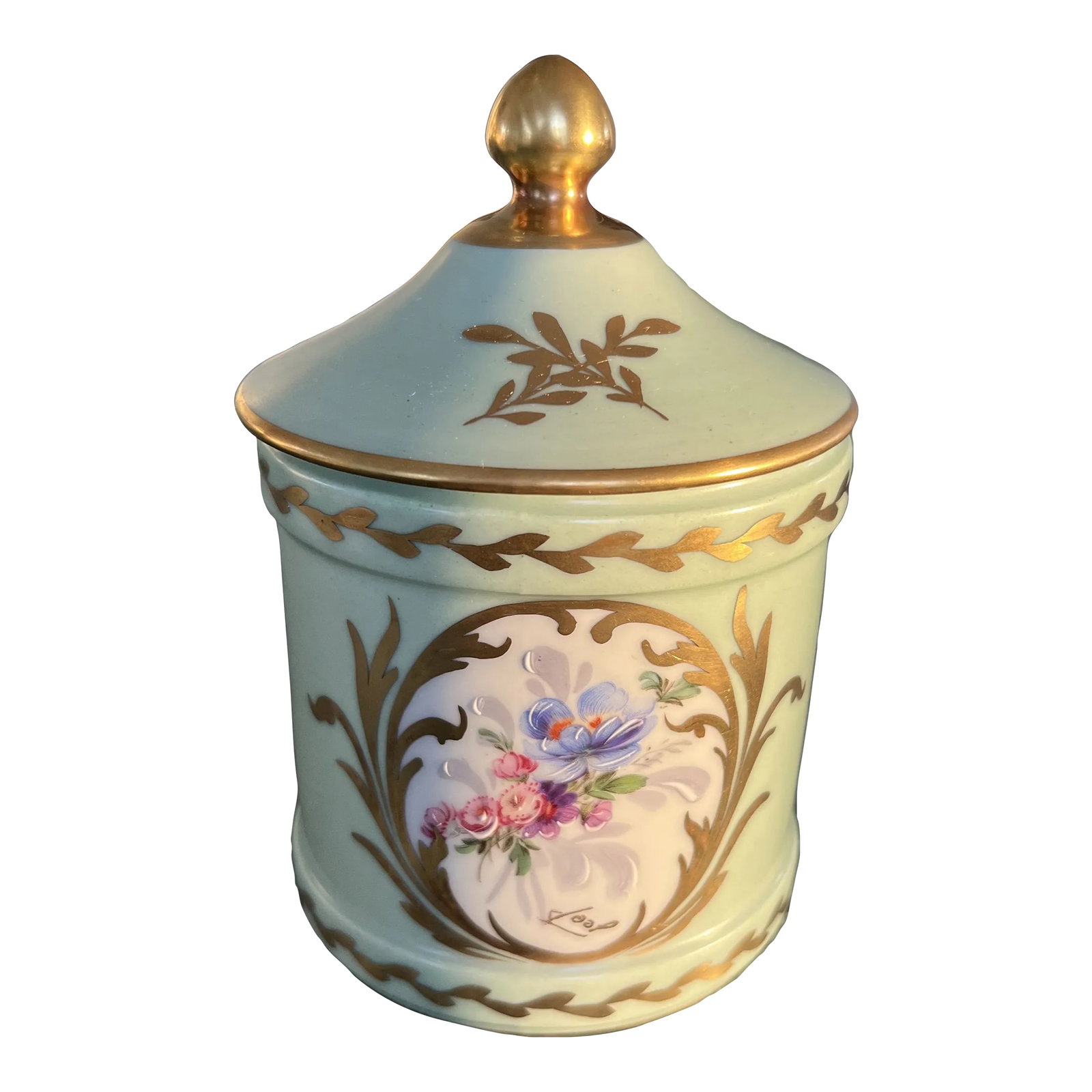 Jammet-Seignolles Limoges French Porcelain Vanity Box (1 of 7)
