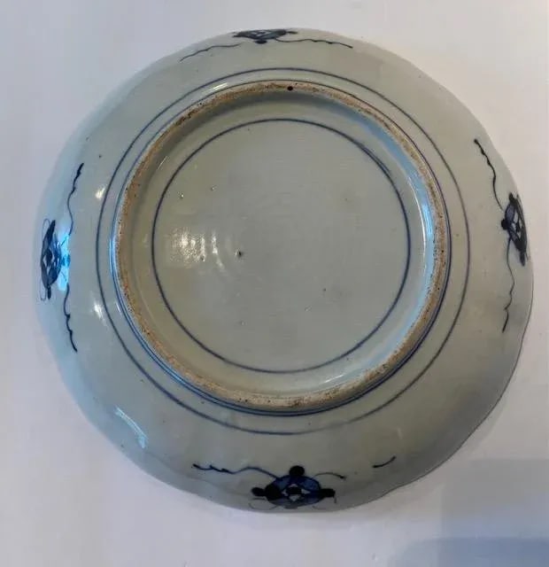 Antique Late 19th Century Japanese Imari Style Scalloped Plate With Kirin - 10