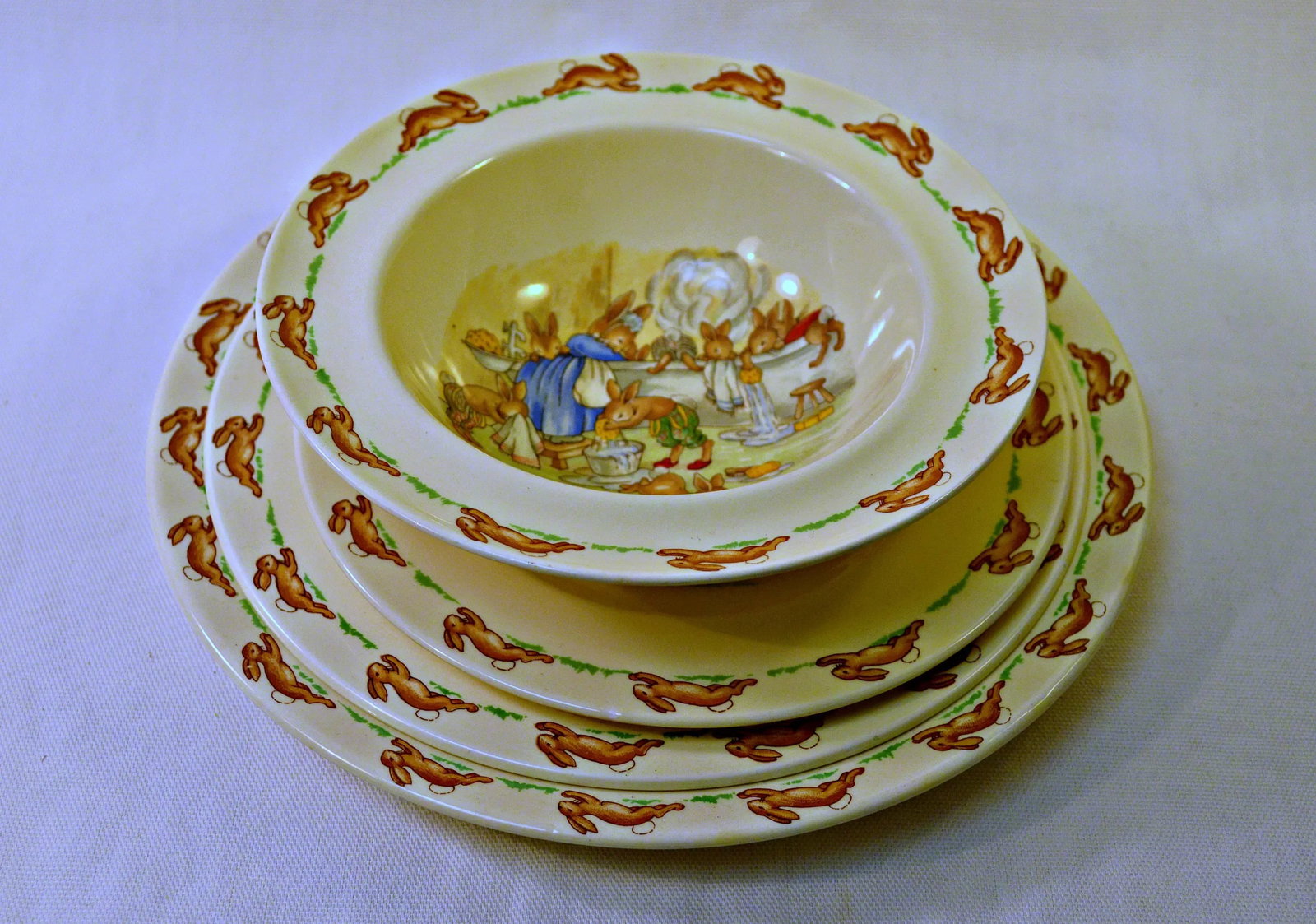 Vintage Kids Dinner Set - 2