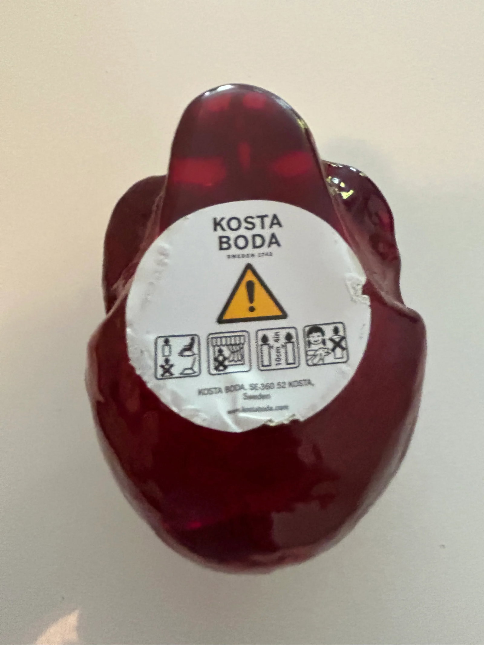 Kosta Boda Still Life Skull Crystal Votive - 5
