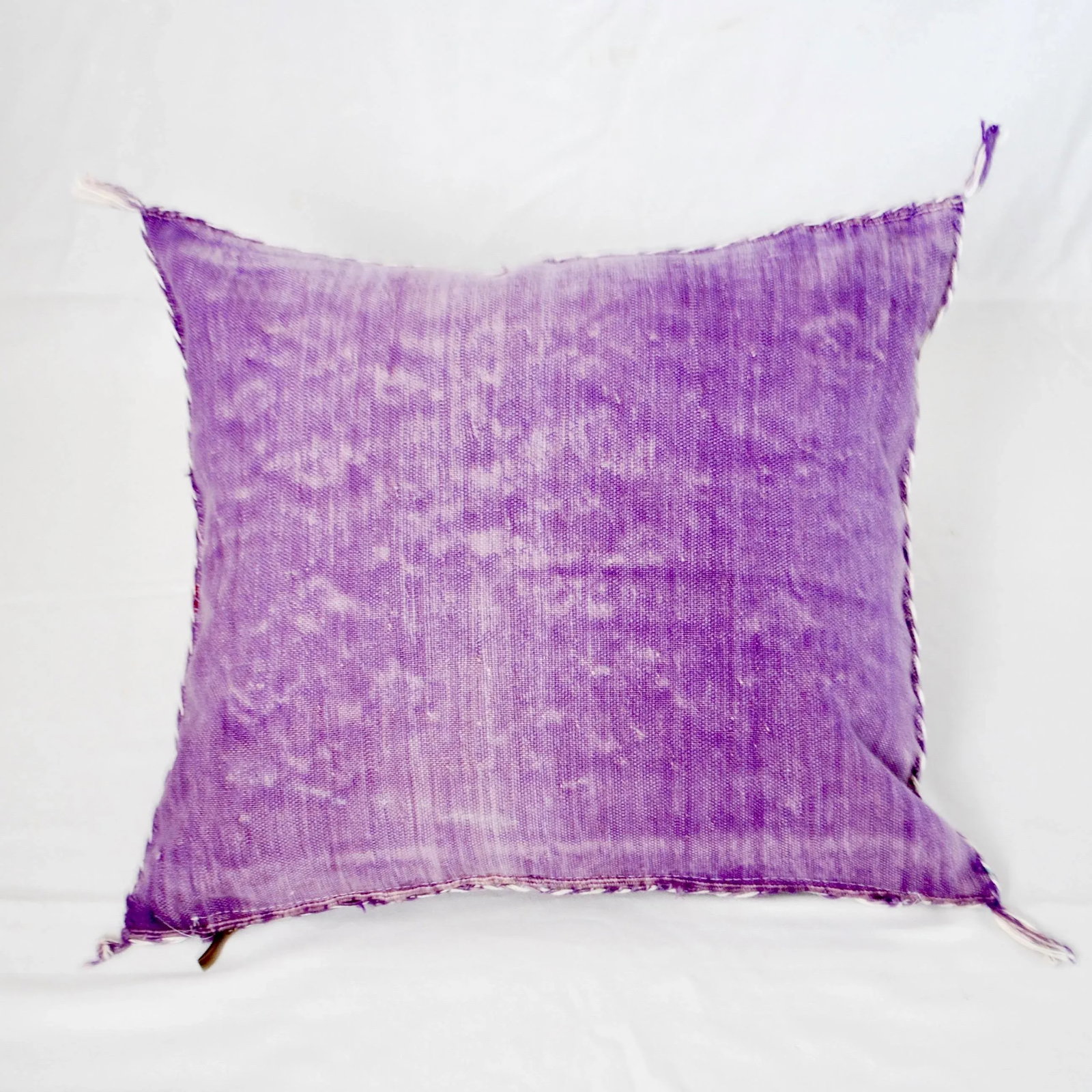 Moroccan Berber Sabra Purple Throw Pillow - 2