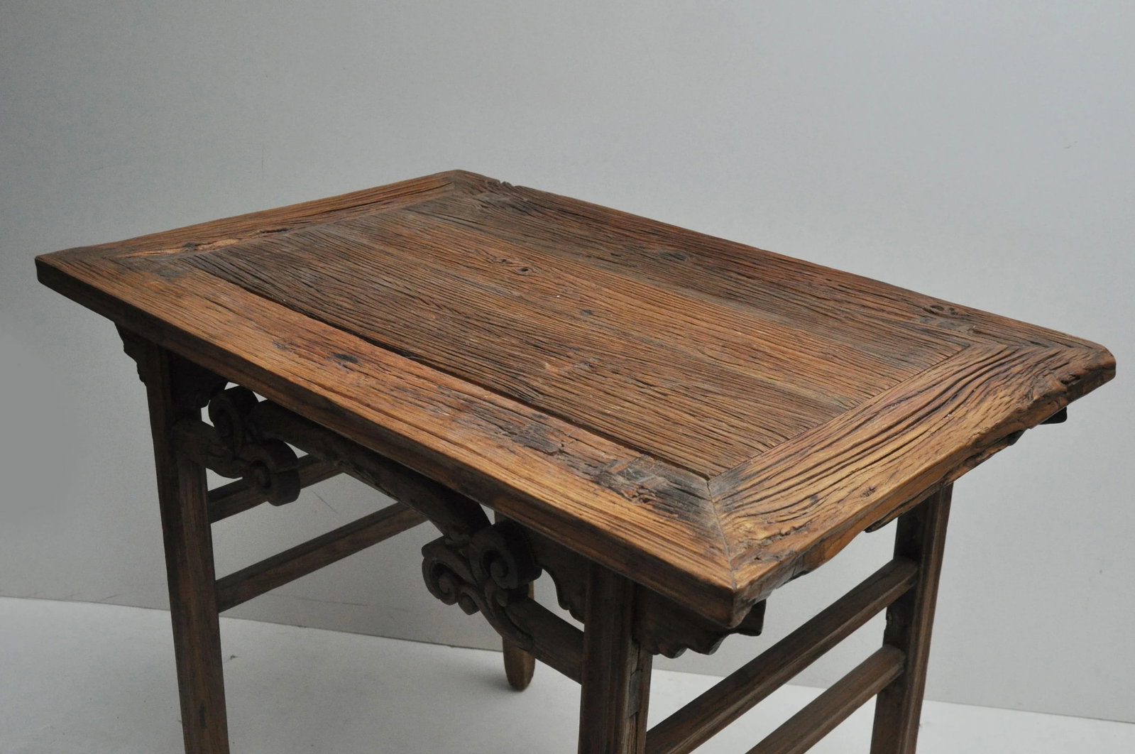 Antique Chinese Weathered Wine Table - 4