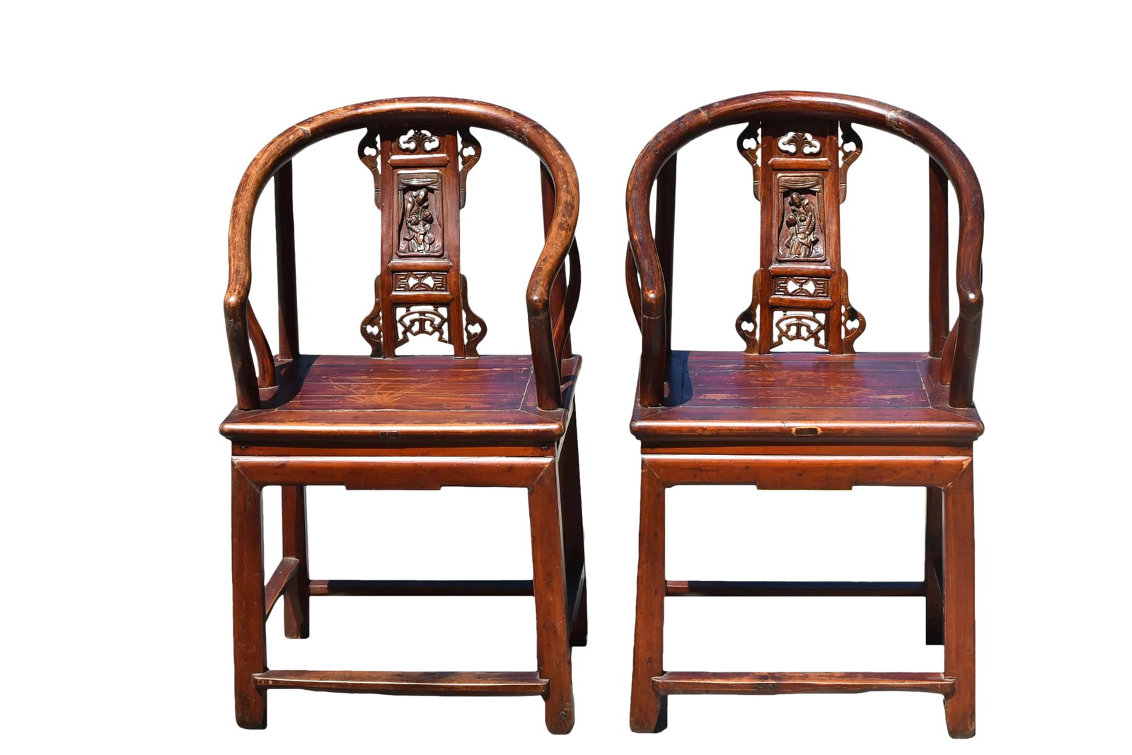 Antique Carved Lady's Chairs - A Pair (1 of 13)