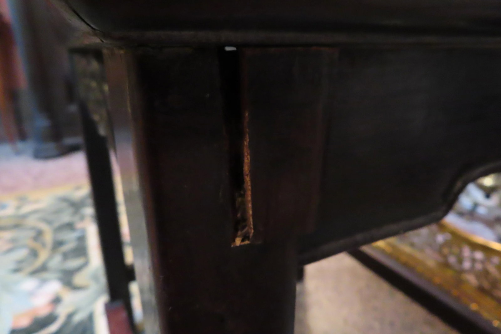 Pair of Mid-Century Rosewood Chinese Side Chairs - 3