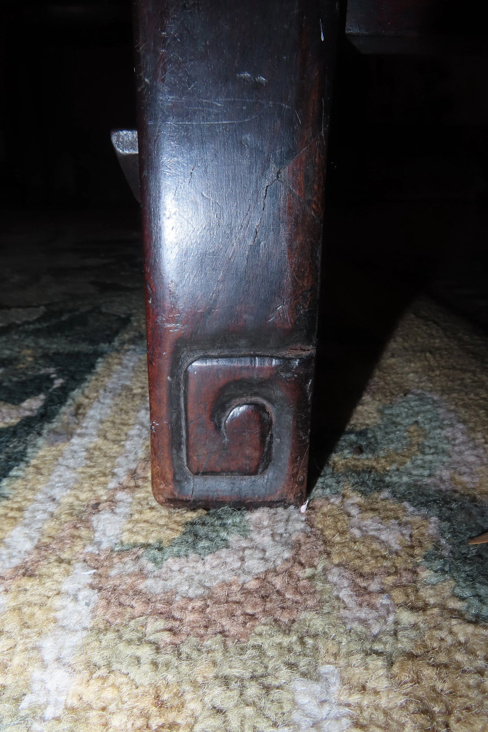 Pair of Mid-Century Rosewood Chinese Side Chairs - 7