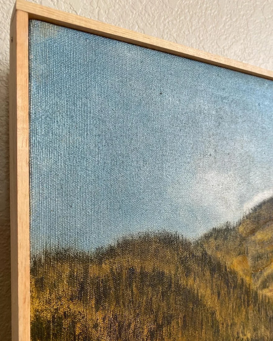 Modern Expressionist Colorado Rockies Oil Painting on Canvas - 5