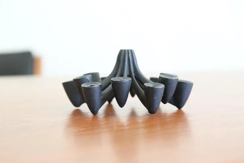 Petra Denmark Cast Iron Candle Holder - 4