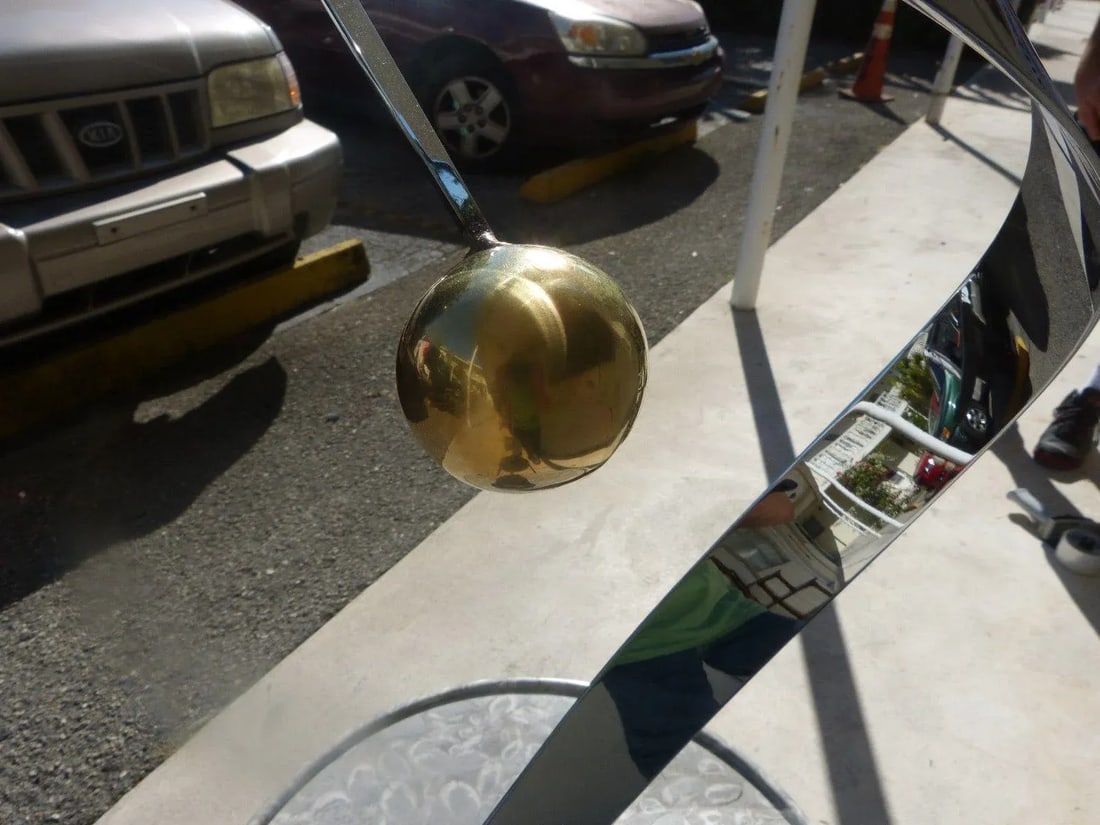 Curtis Jere Large 70's Kinetic Ribbon Sculpture - 3