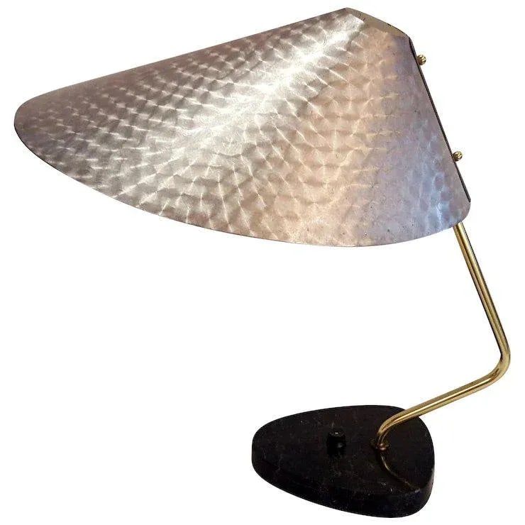 Mid-Century German Ufo Space Age Brushed Aluminum Lamp - 10