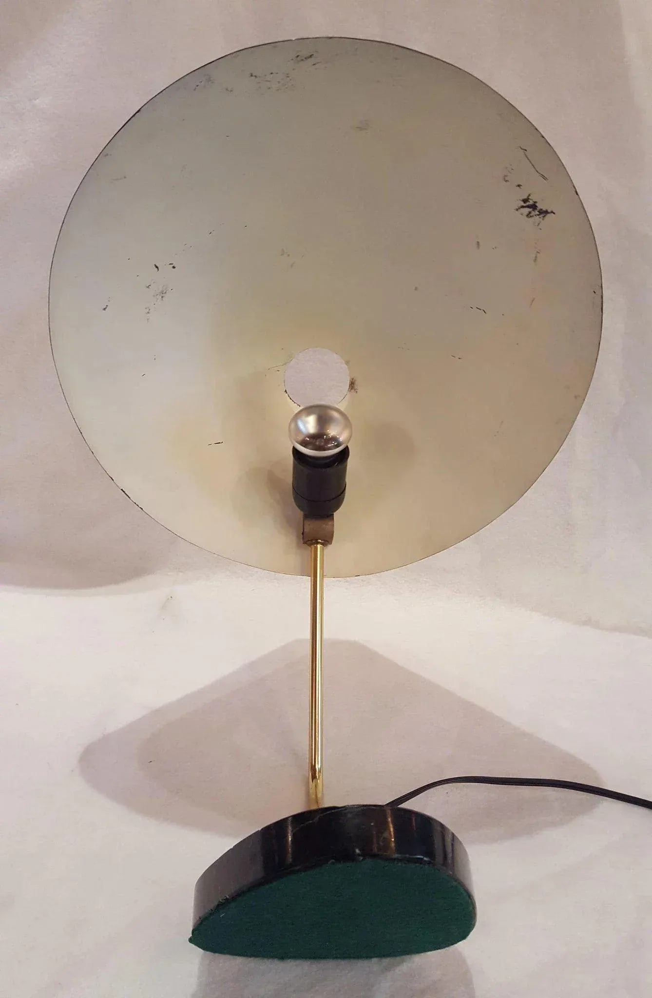 Mid-Century German Ufo Space Age Brushed Aluminum Lamp - 9