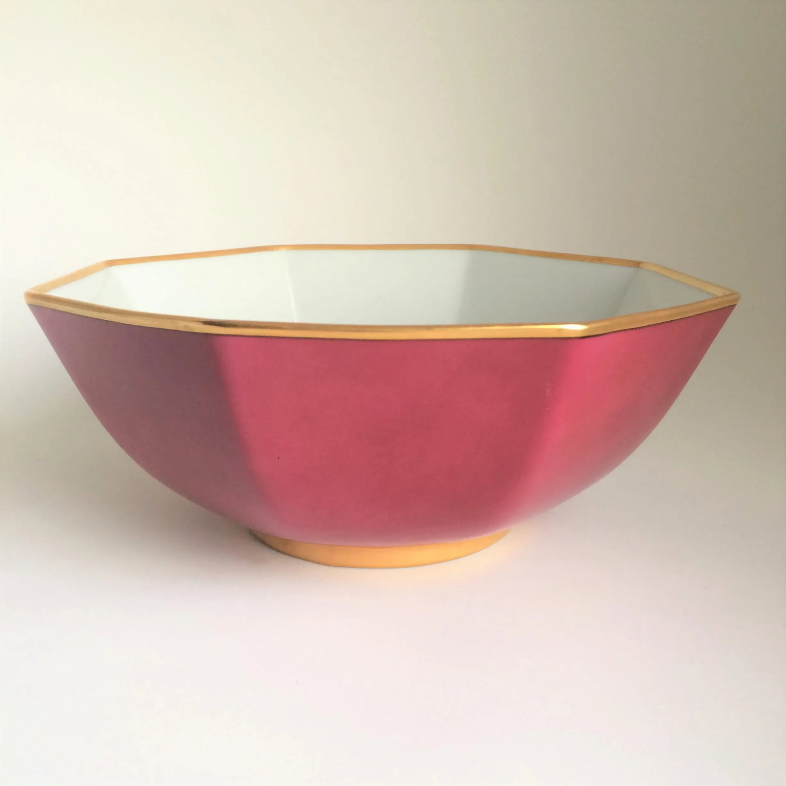 Fitz & Floyd Renaissance Magenta Serving Bowl - 3