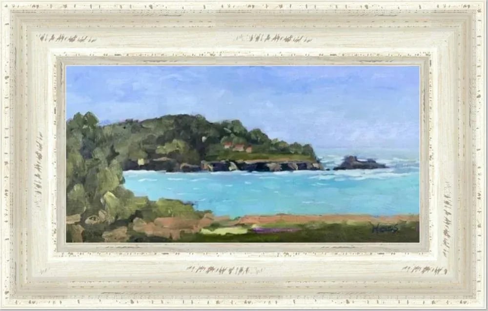 Mendocino Coast, Modern Plein Air Oil Painting - 10