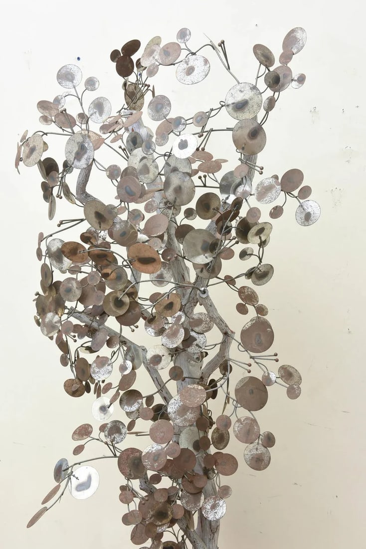 Curtis Jere Raindrop Life Size Tree Sculpture Vintage Final Sale - 2
