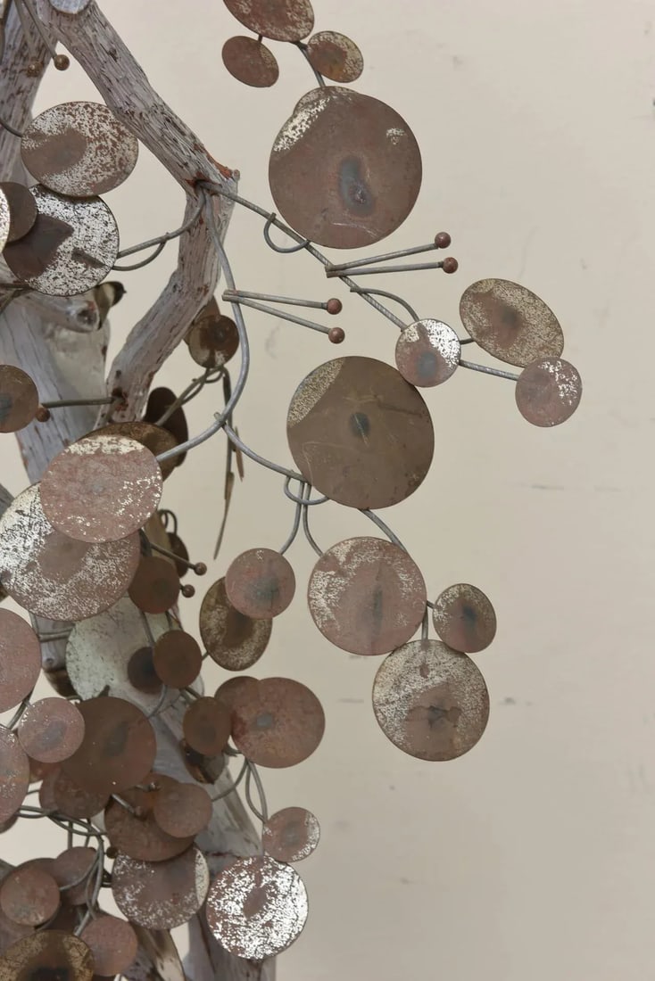 Curtis Jere Raindrop Life Size Tree Sculpture Vintage Final Sale - 4