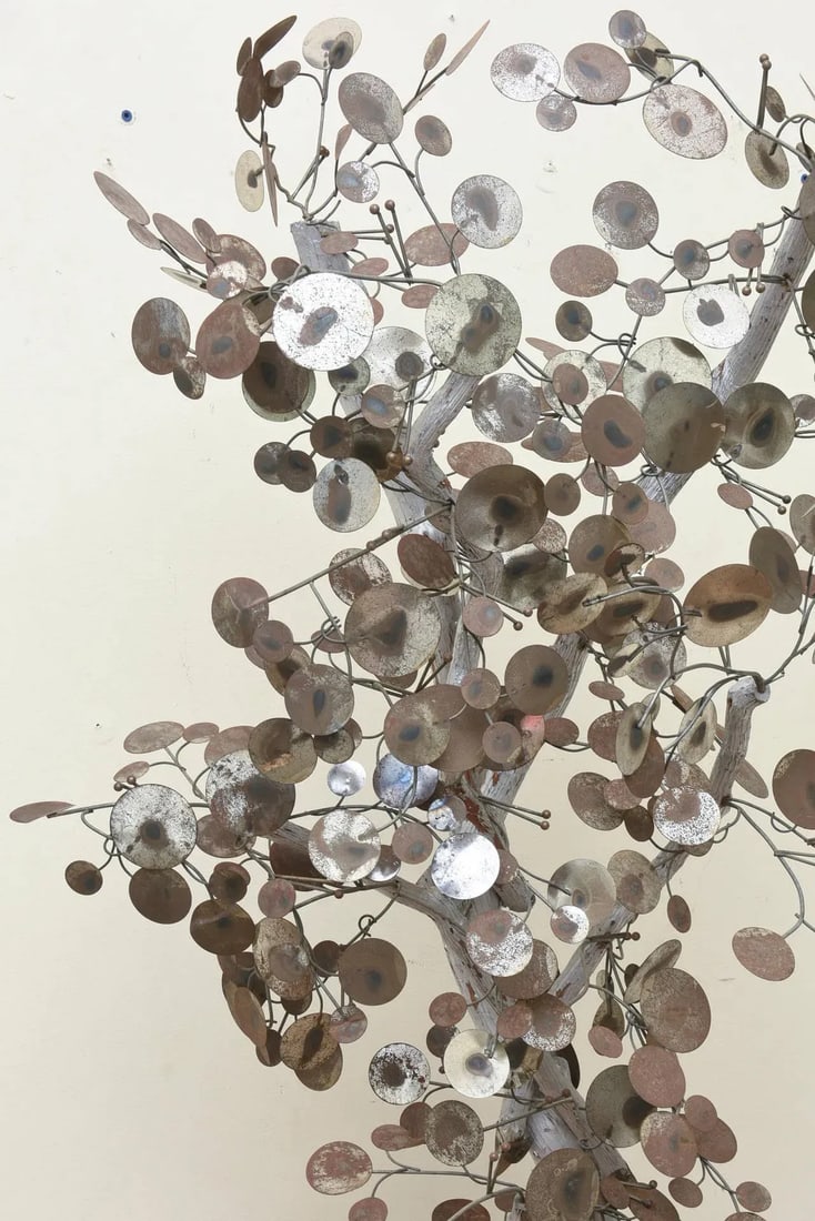 Curtis Jere Raindrop Life Size Tree Sculpture Vintage Final Sale - 5