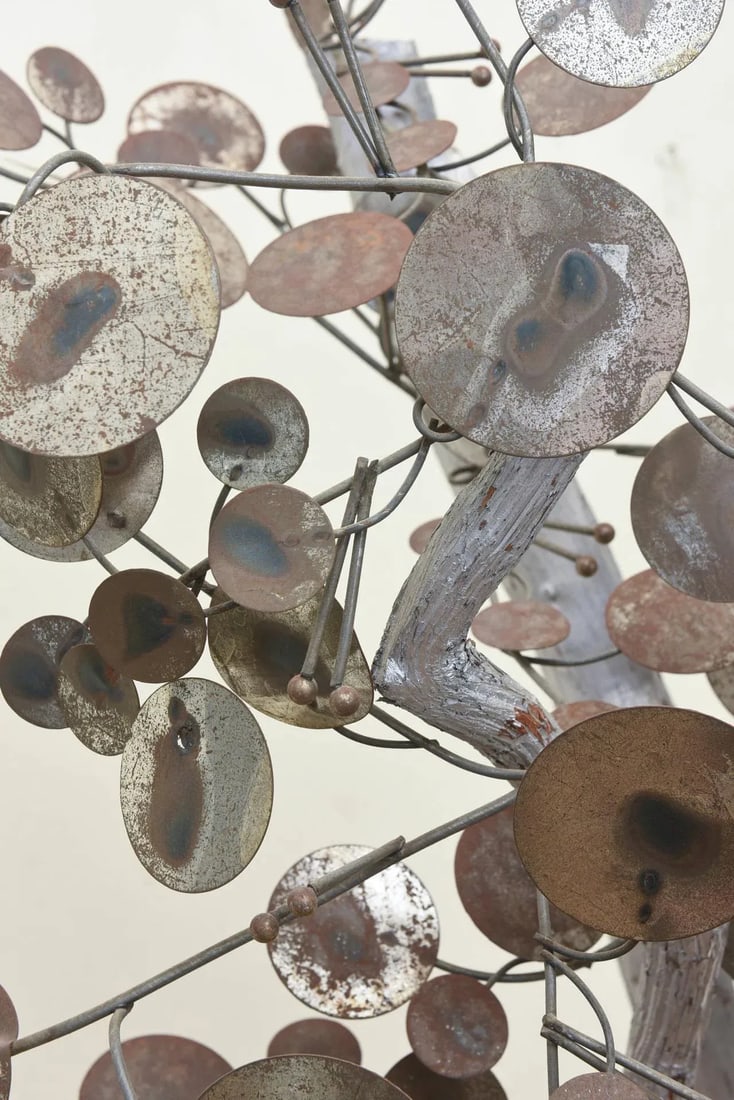 Curtis Jere Raindrop Life Size Tree Sculpture Vintage Final Sale - 6