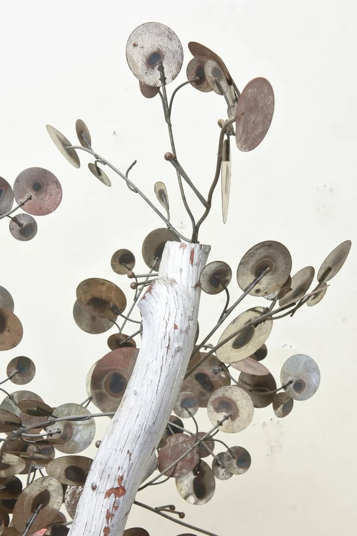 Curtis Jere Raindrop Life Size Tree Sculpture Vintage Final Sale - 7