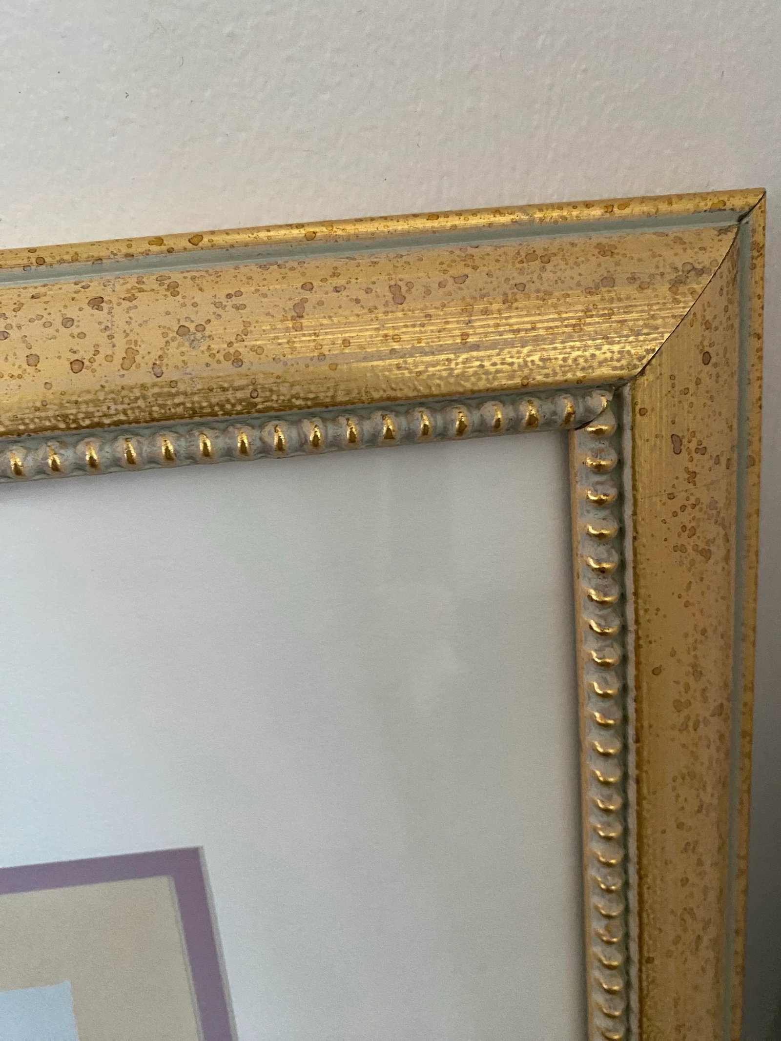 Framed Floral Lithograph - Signed and Numbered - 5