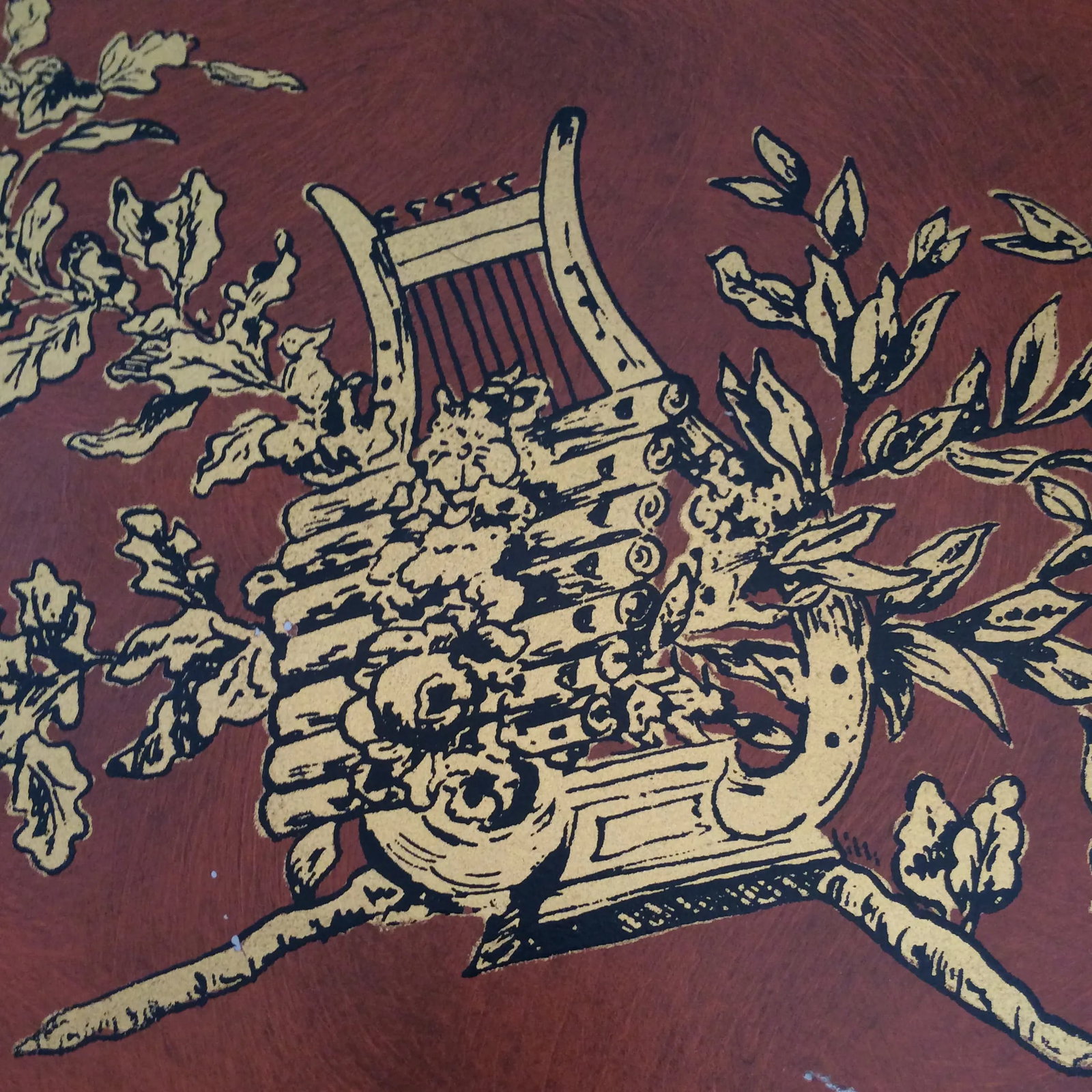 Instrumental Design Metal Serving Tray by Nashco Products of New York - 8