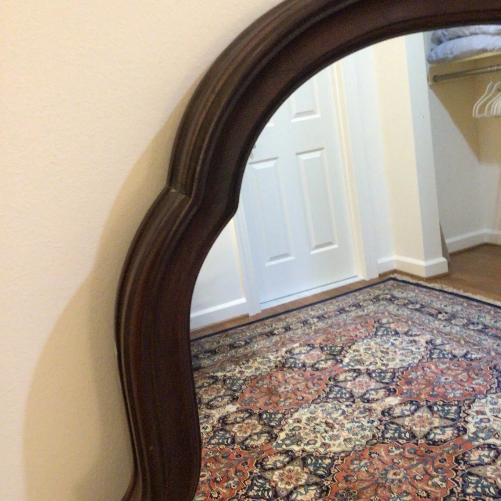 Late 20th Century Ethan Allen Cherry Mirror - 5