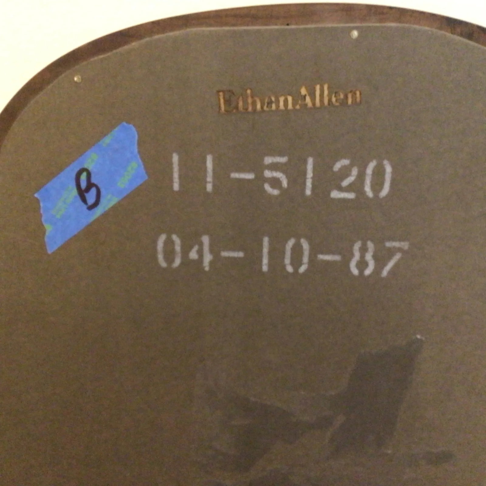 Late 20th Century Ethan Allen Cherry Mirror - 8