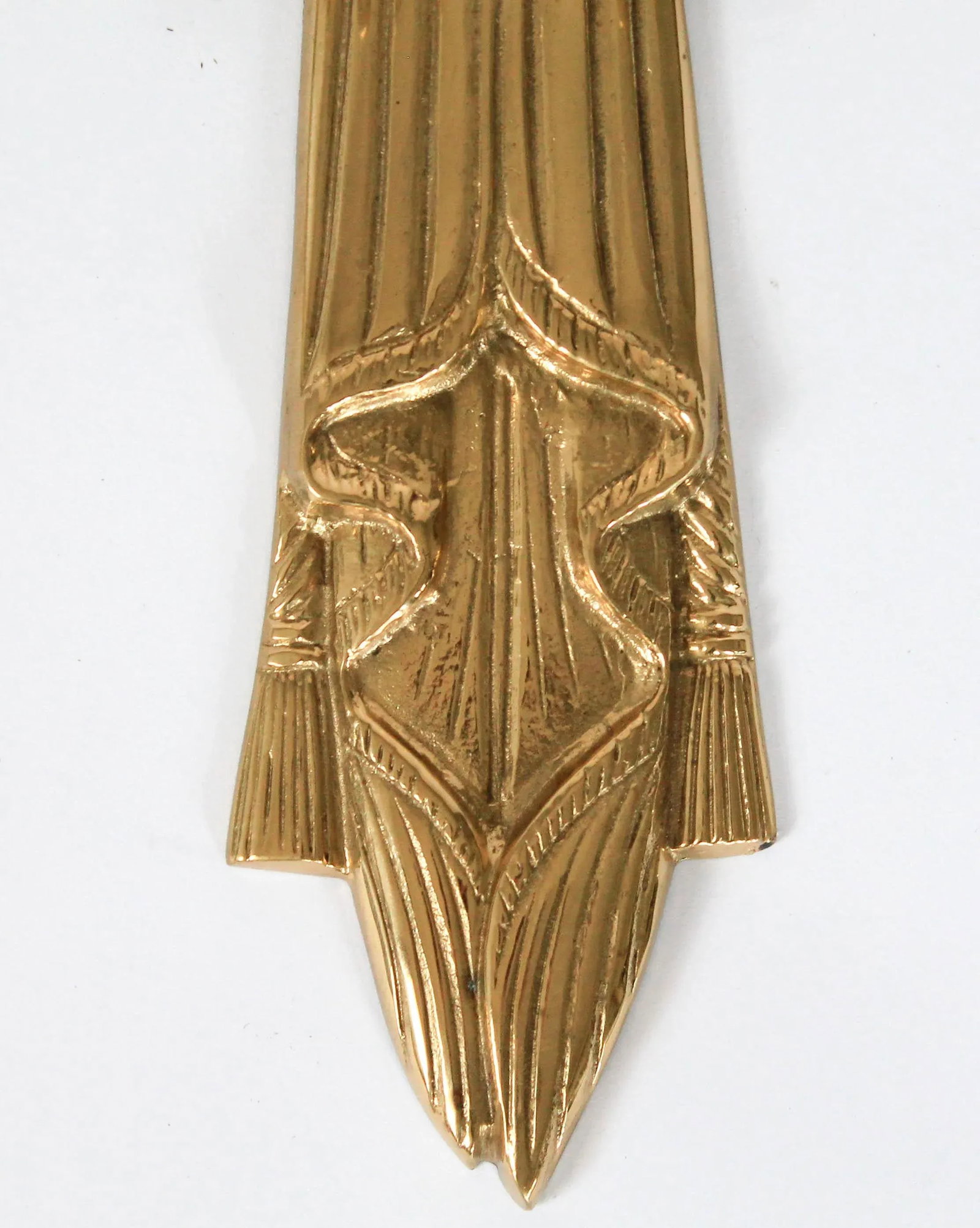 Brass Candle Double Arm Wall Sconce - 3