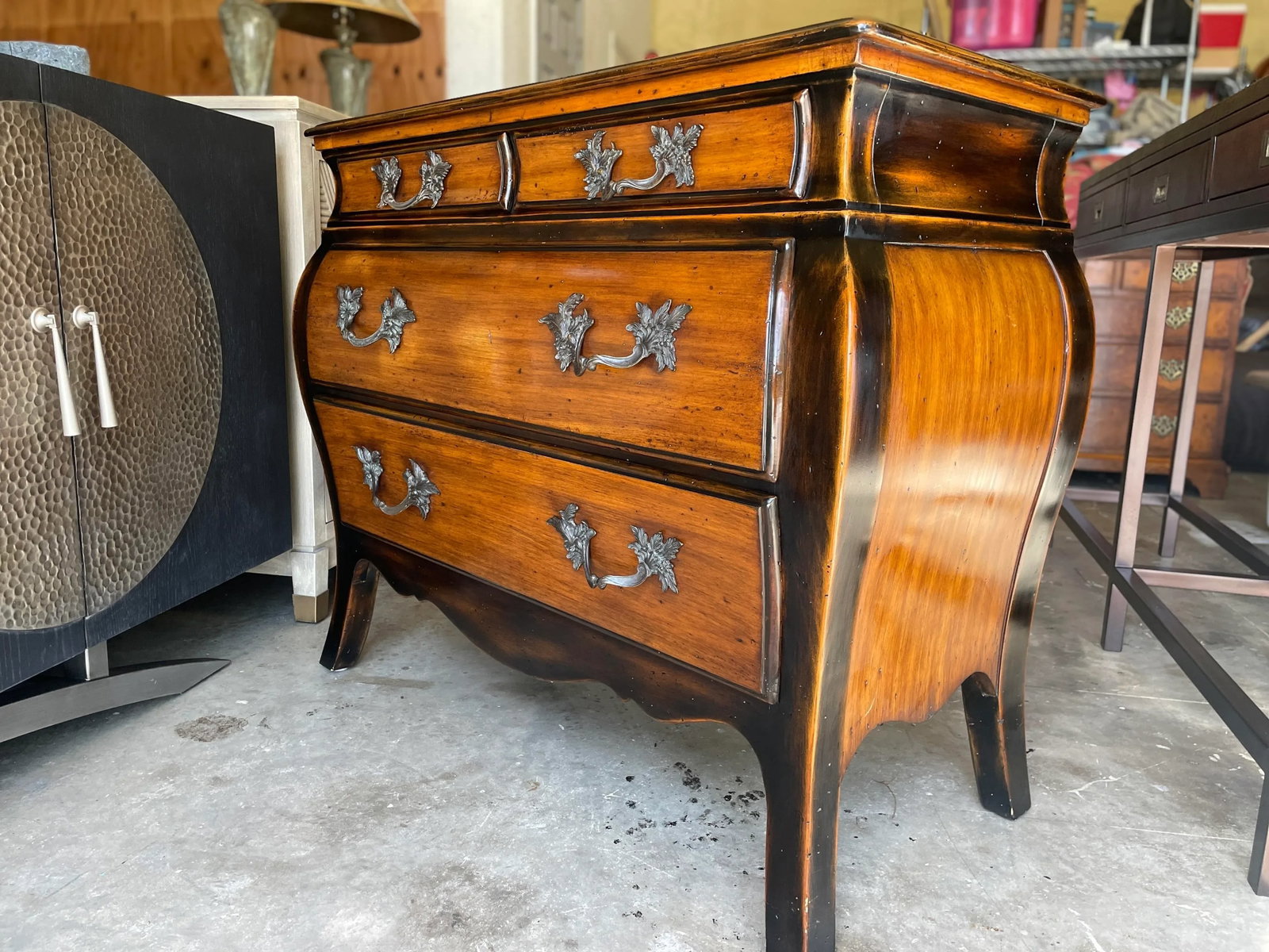 Theodore Alexander Chateau Du Vallois French Provincial Louis XV Bombay Chest Commode - 5