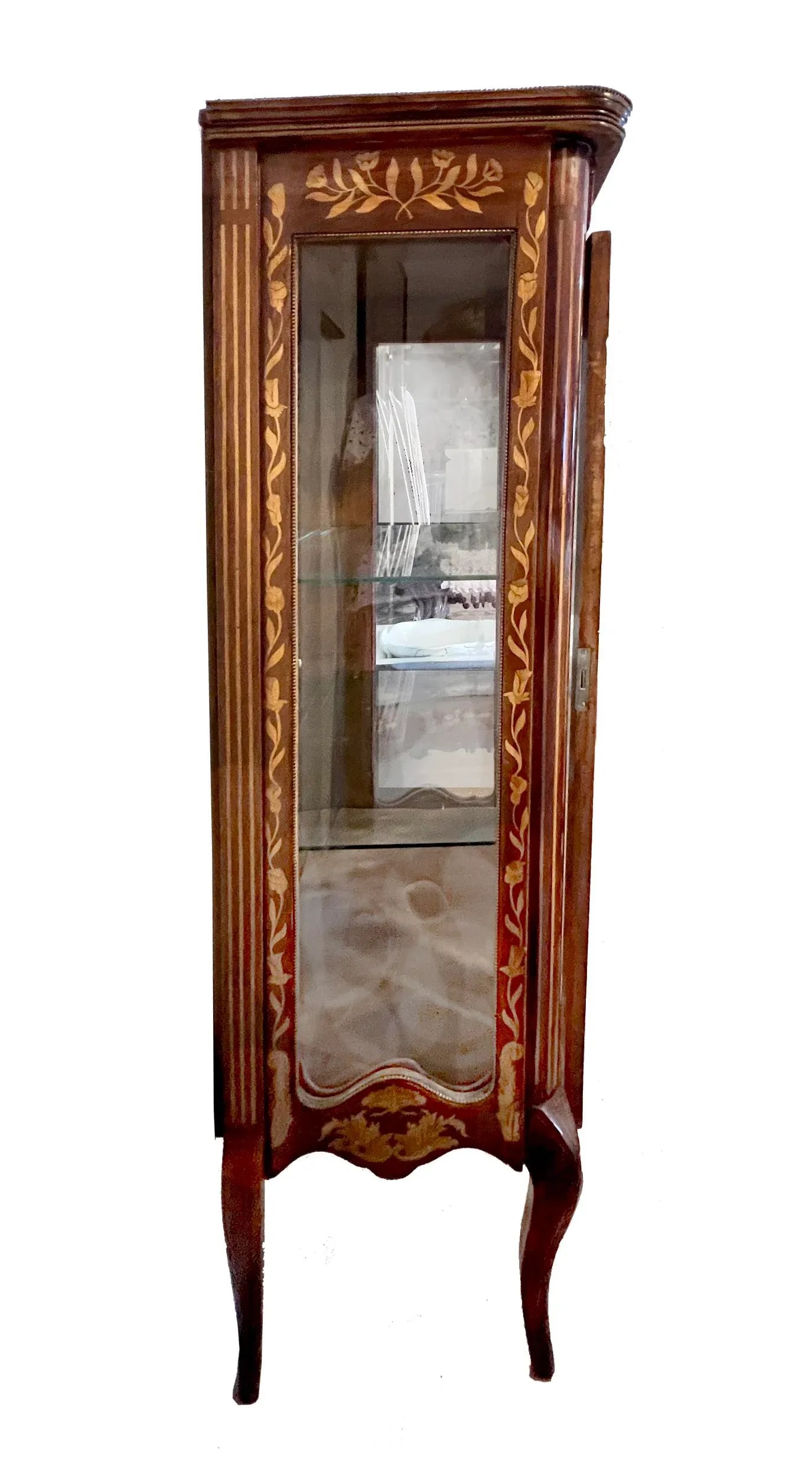 Late 19th Century Louis XVI Style Bronze Mounted Marquetry Inlaid - 3