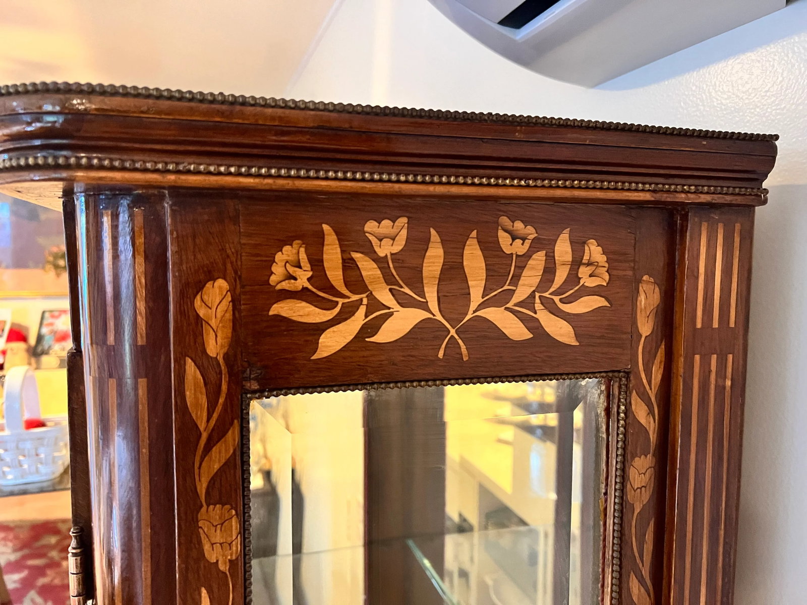 Late 19th Century Louis XVI Style Bronze Mounted Marquetry Inlaid - 6