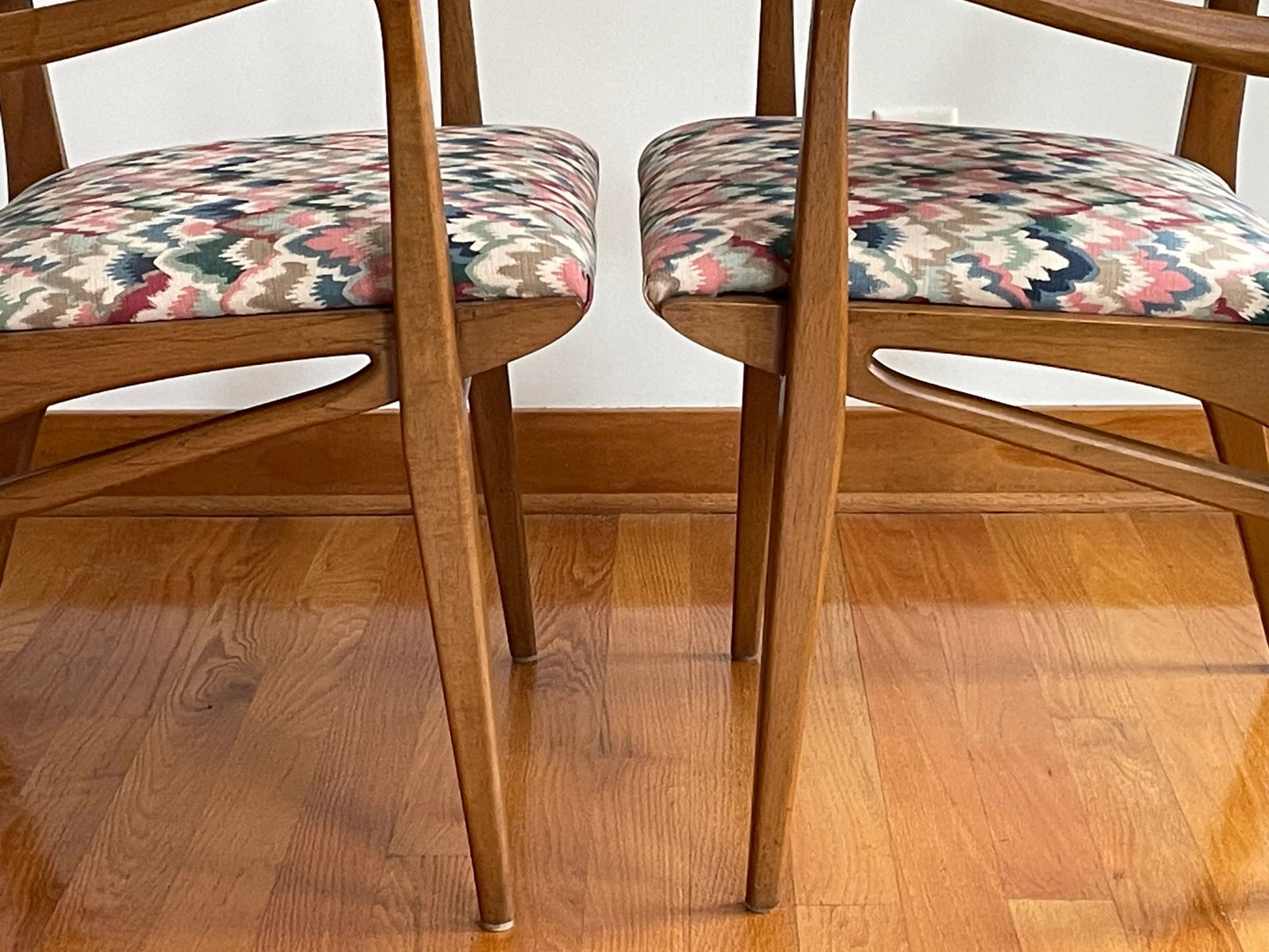 Drexel Profile Side Chair Pair - By John Van Koert - 10