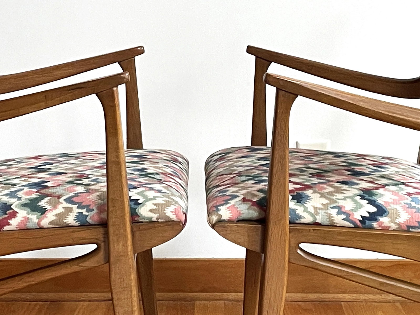 Drexel Profile Side Chair Pair - By John Van Koert - 7