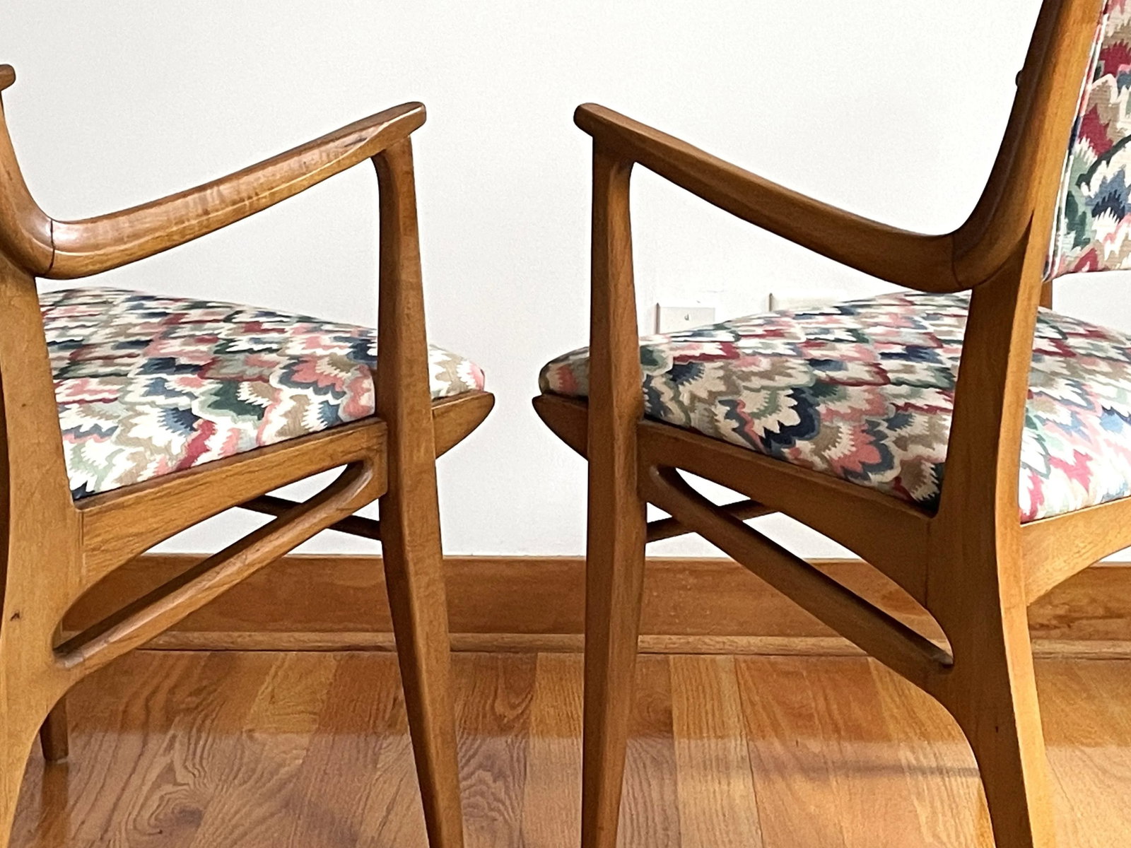 Drexel Profile Side Chair Pair - By John Van Koert - 8