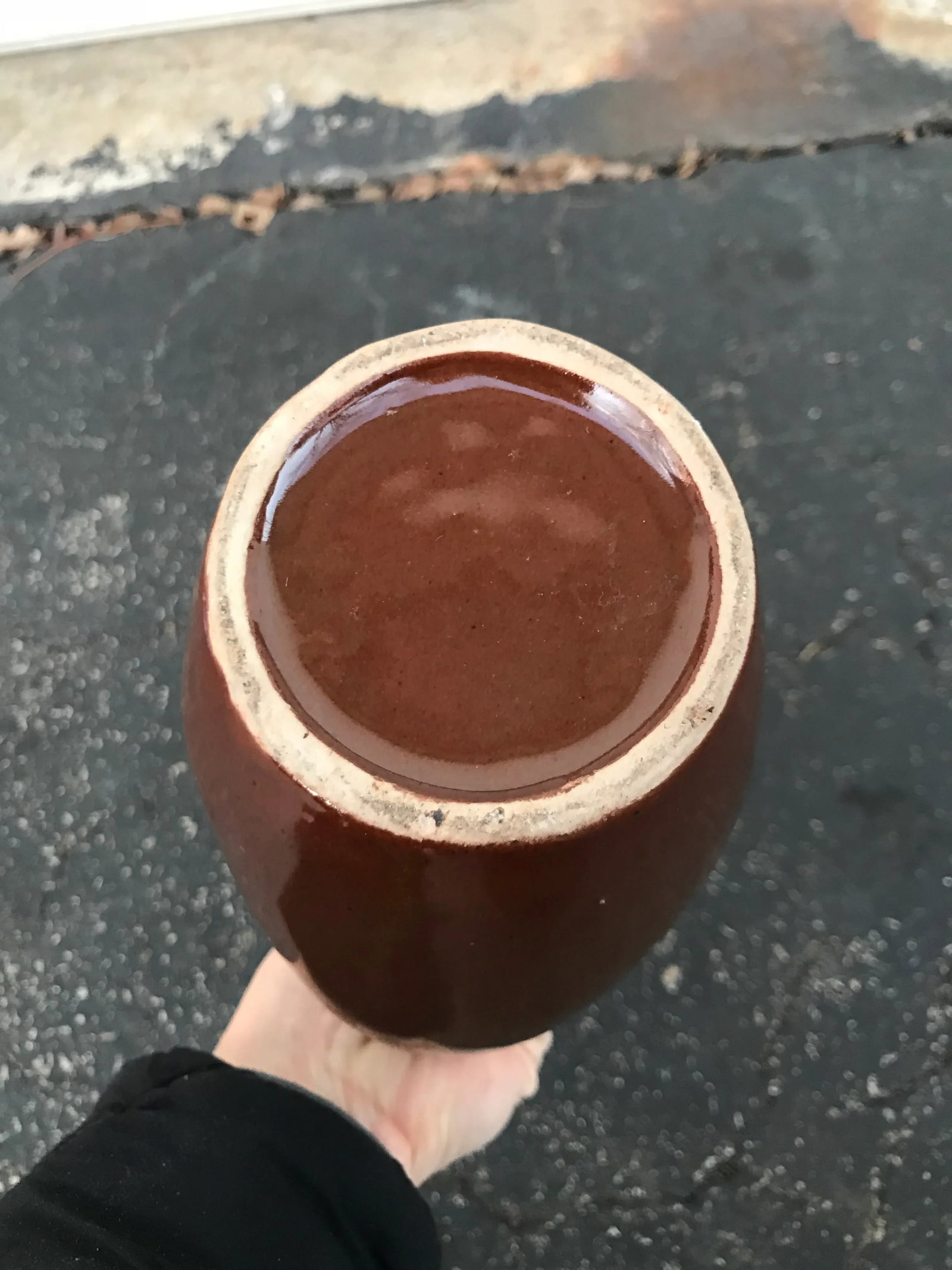 Vintage Modernist Pottery Pitcher - 5