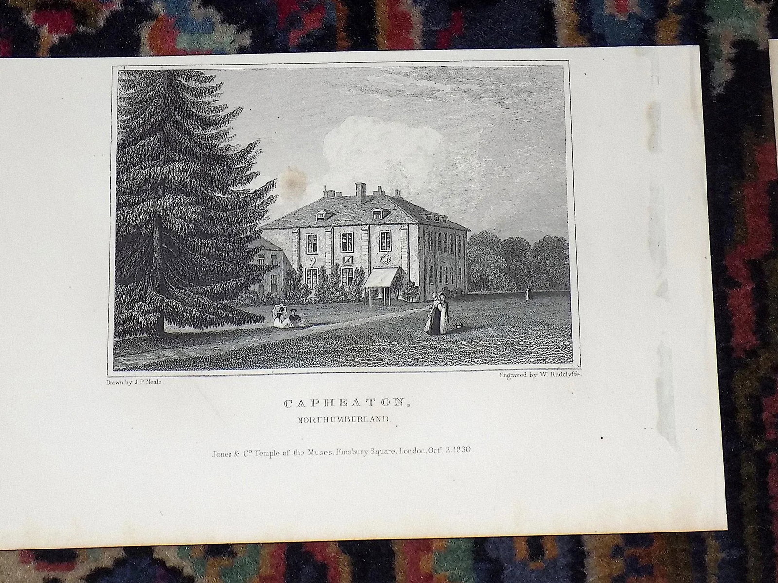 Authentic Antique 19th C. English Architectural Engravings - Set of 4 - 2