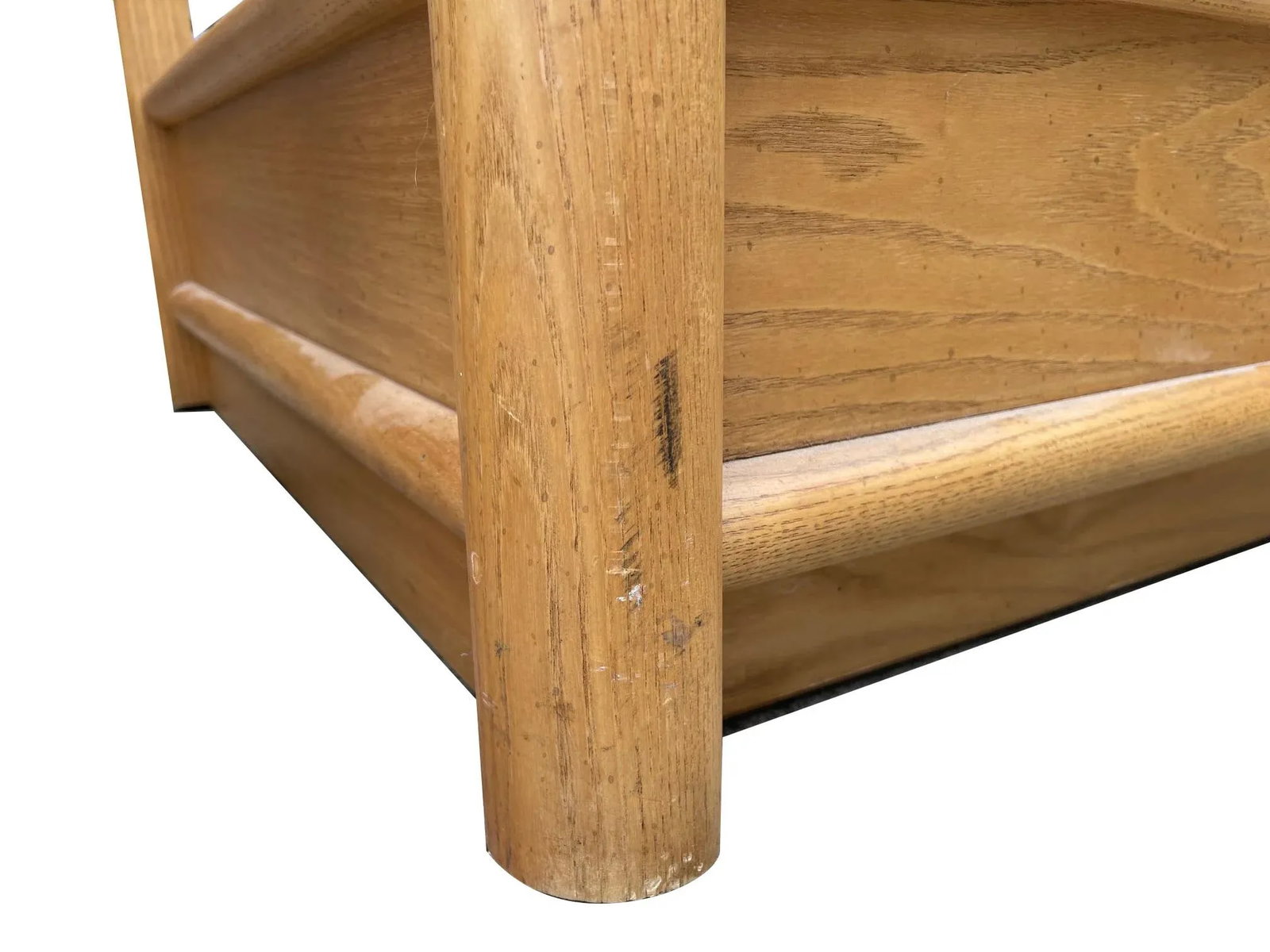 1970s Thomasville Oak Nightstands - Set of 2 - 11