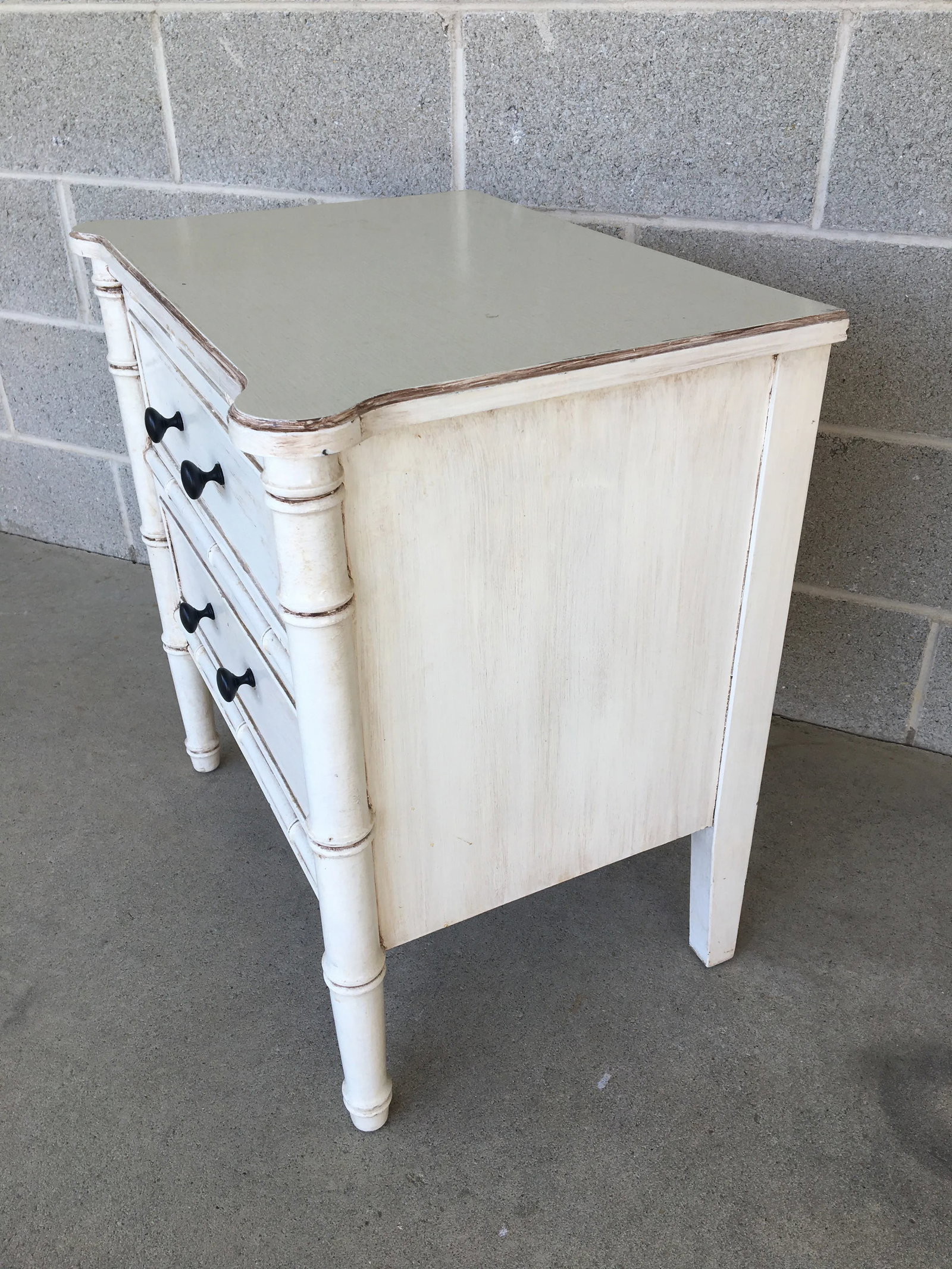 Henry Link Bali Hai Collection Faux Bamboo 2 Drawer Nightstand - 3