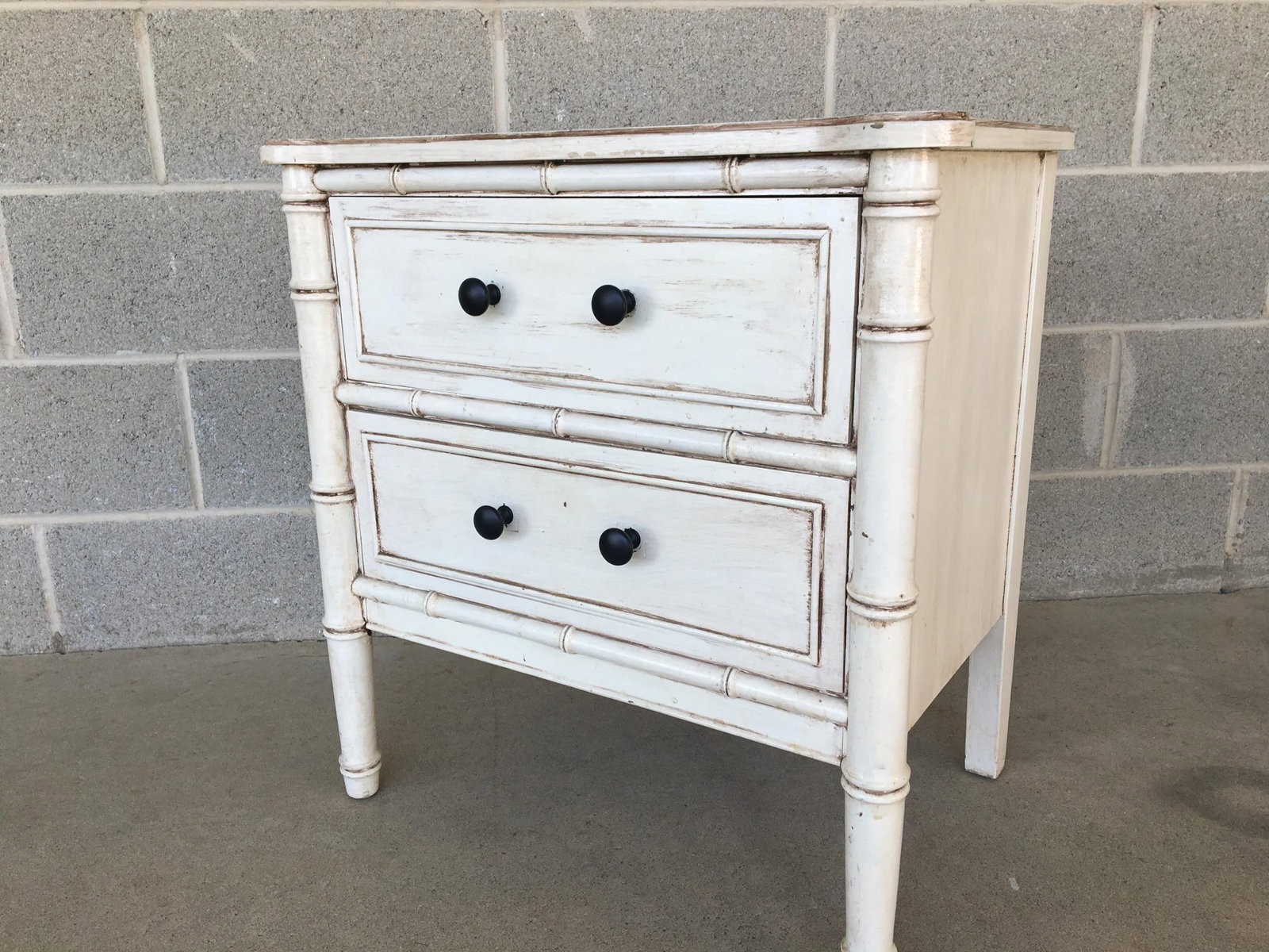 Henry Link Bali Hai Collection Faux Bamboo 2 Drawer Nightstand - 5