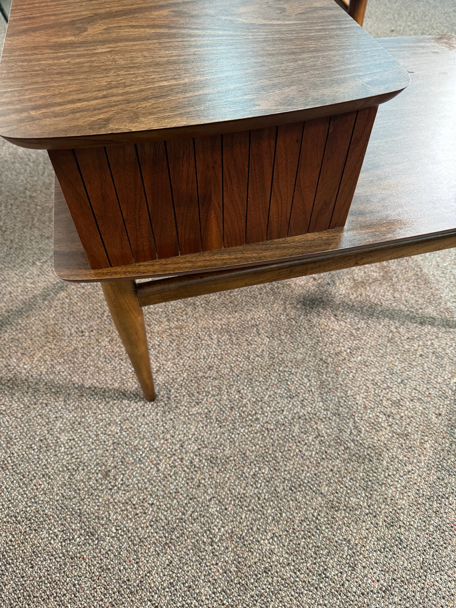 Lane 2 Tier End Tables - a Pair - 4